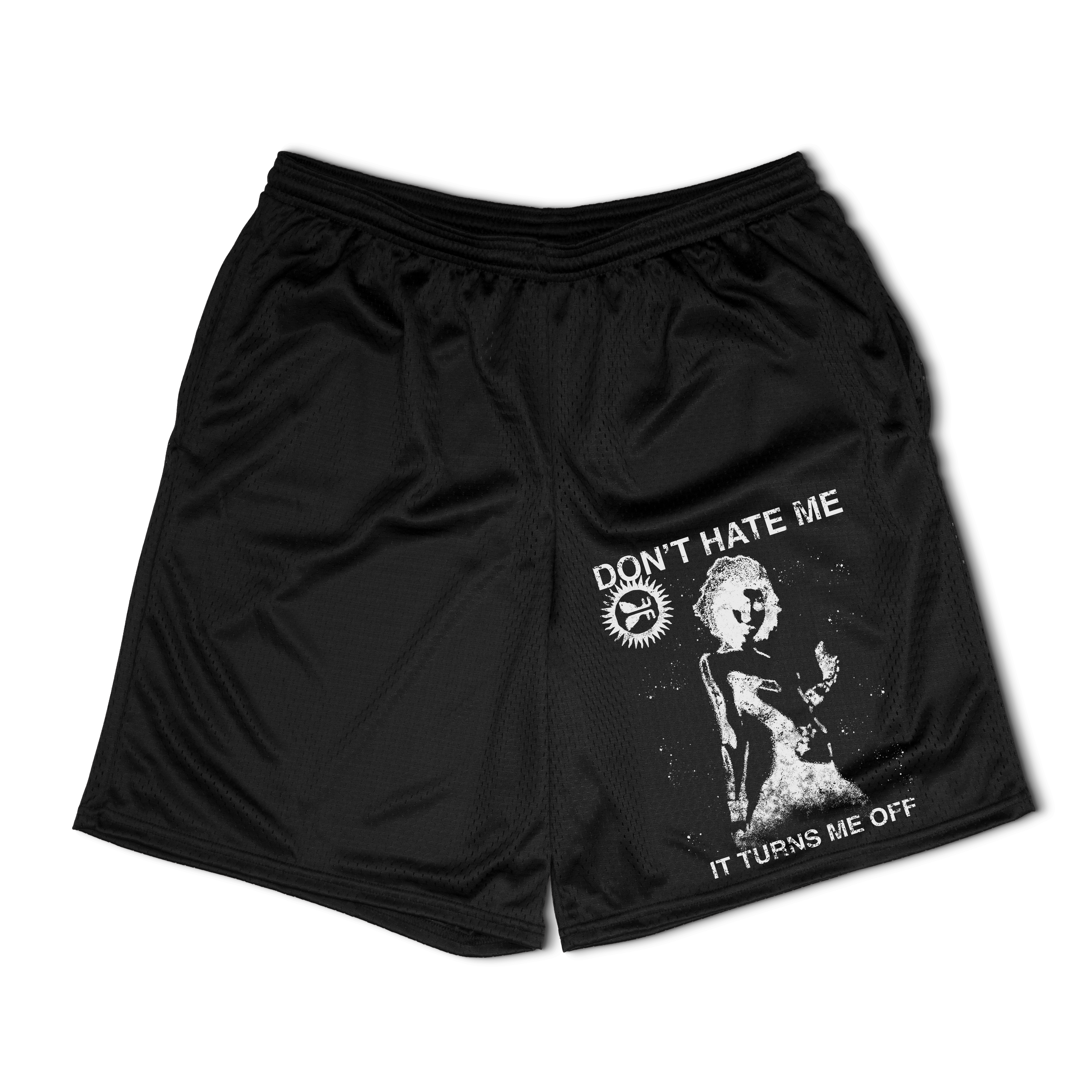 Don't Hate Me Mesh Shorts