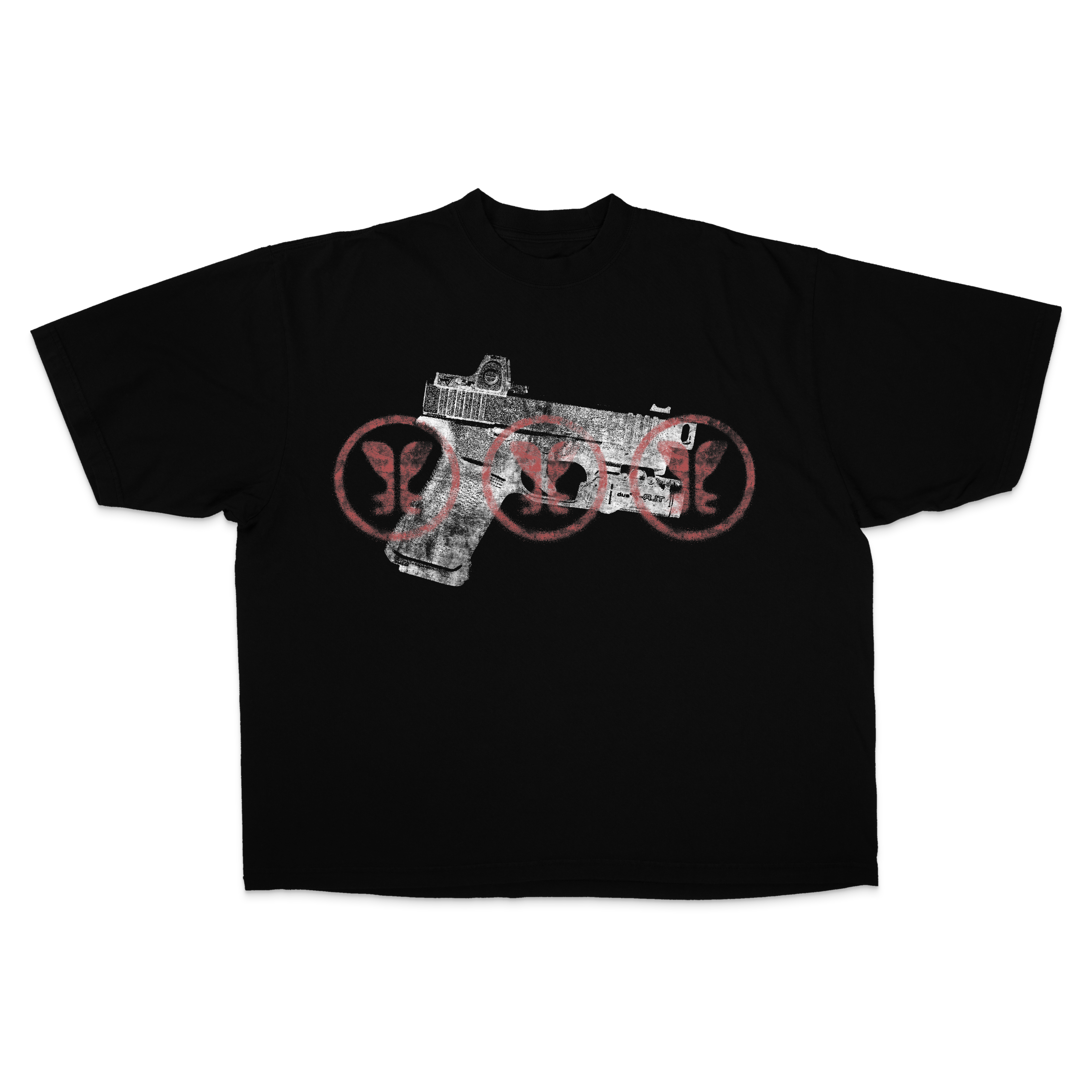 Marked Target Drop Tee