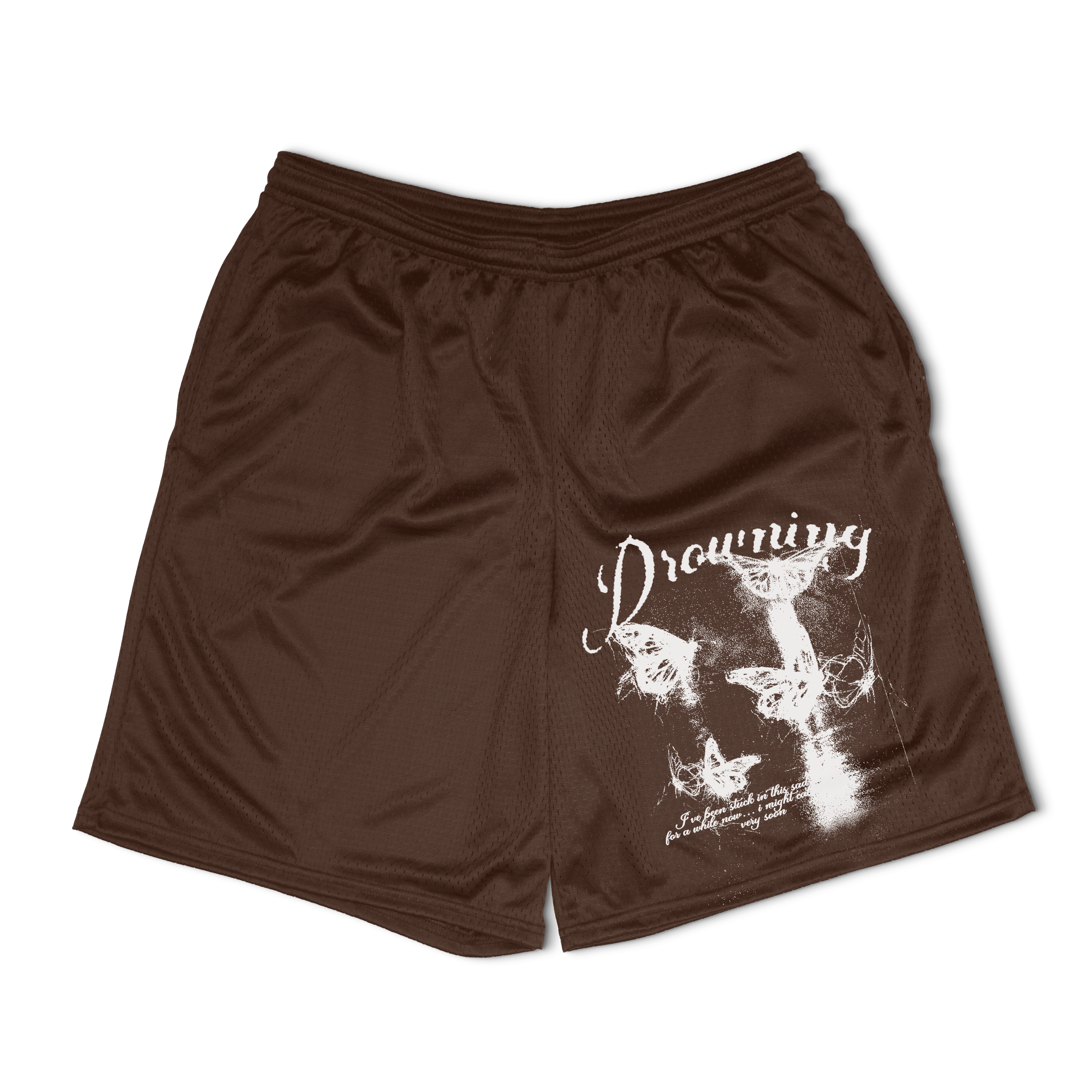 Drowning Mesh Shorts