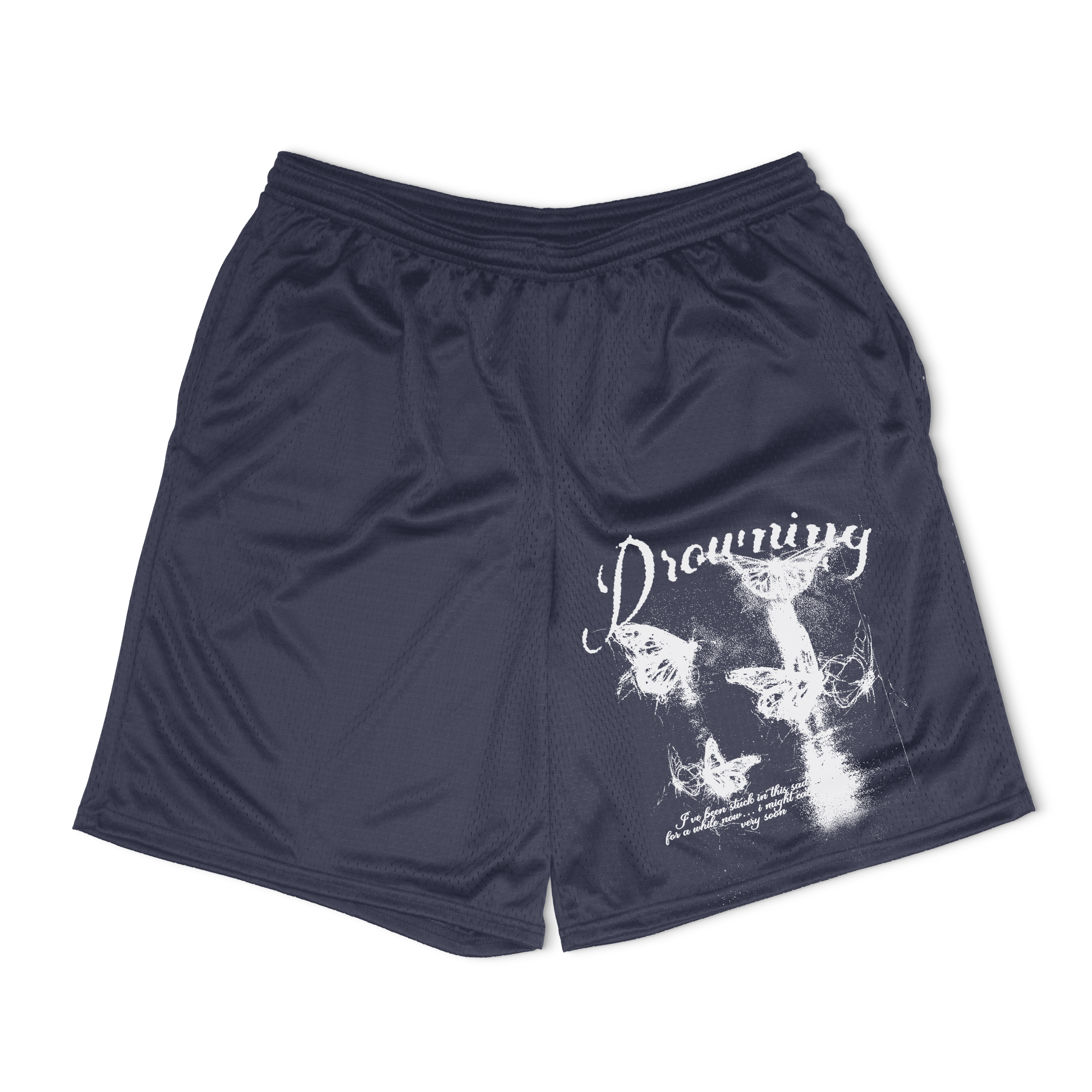 Drowning Mesh Shorts