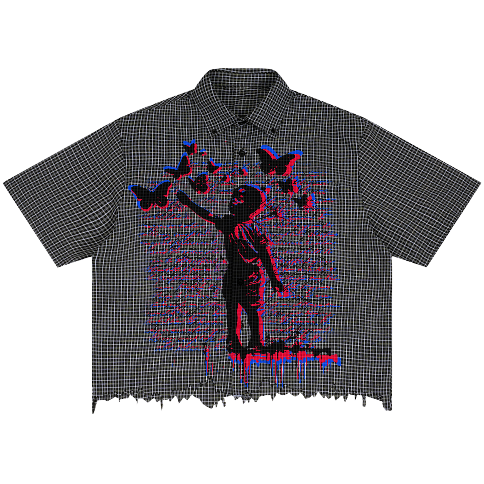 Eternity USA Distress Button Up