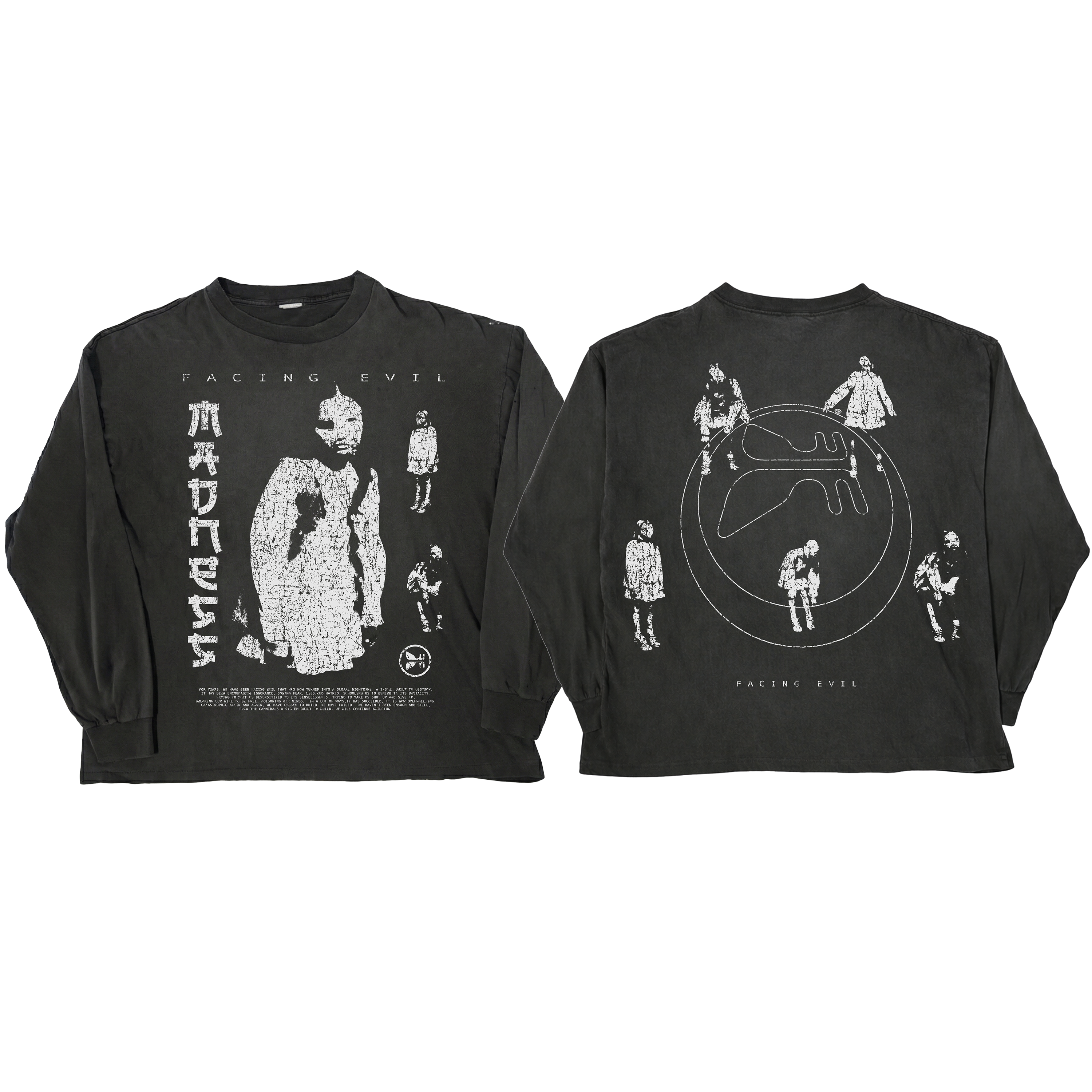 Facing Evil Long Sleeve