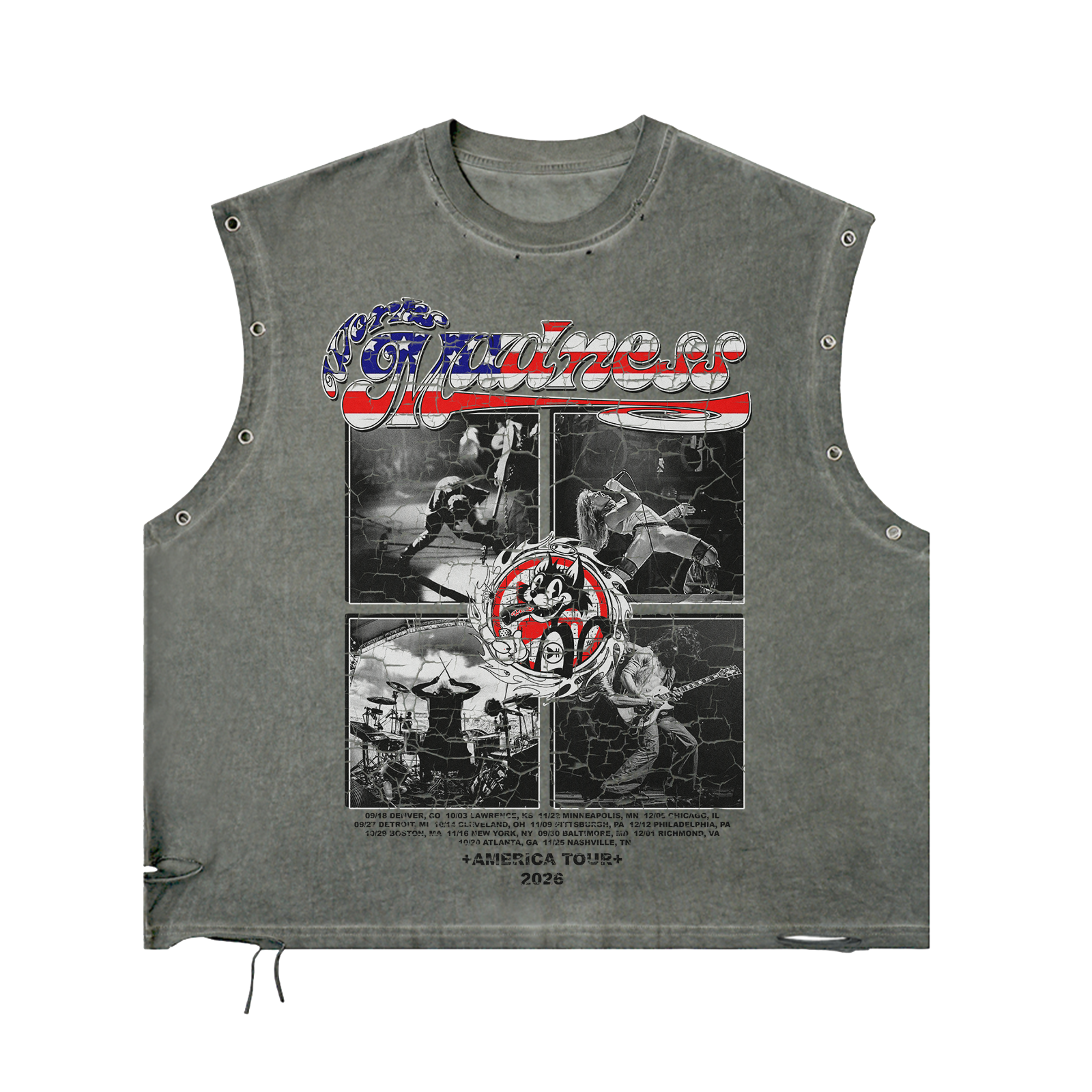 Madness Tour Utility Cut Tee