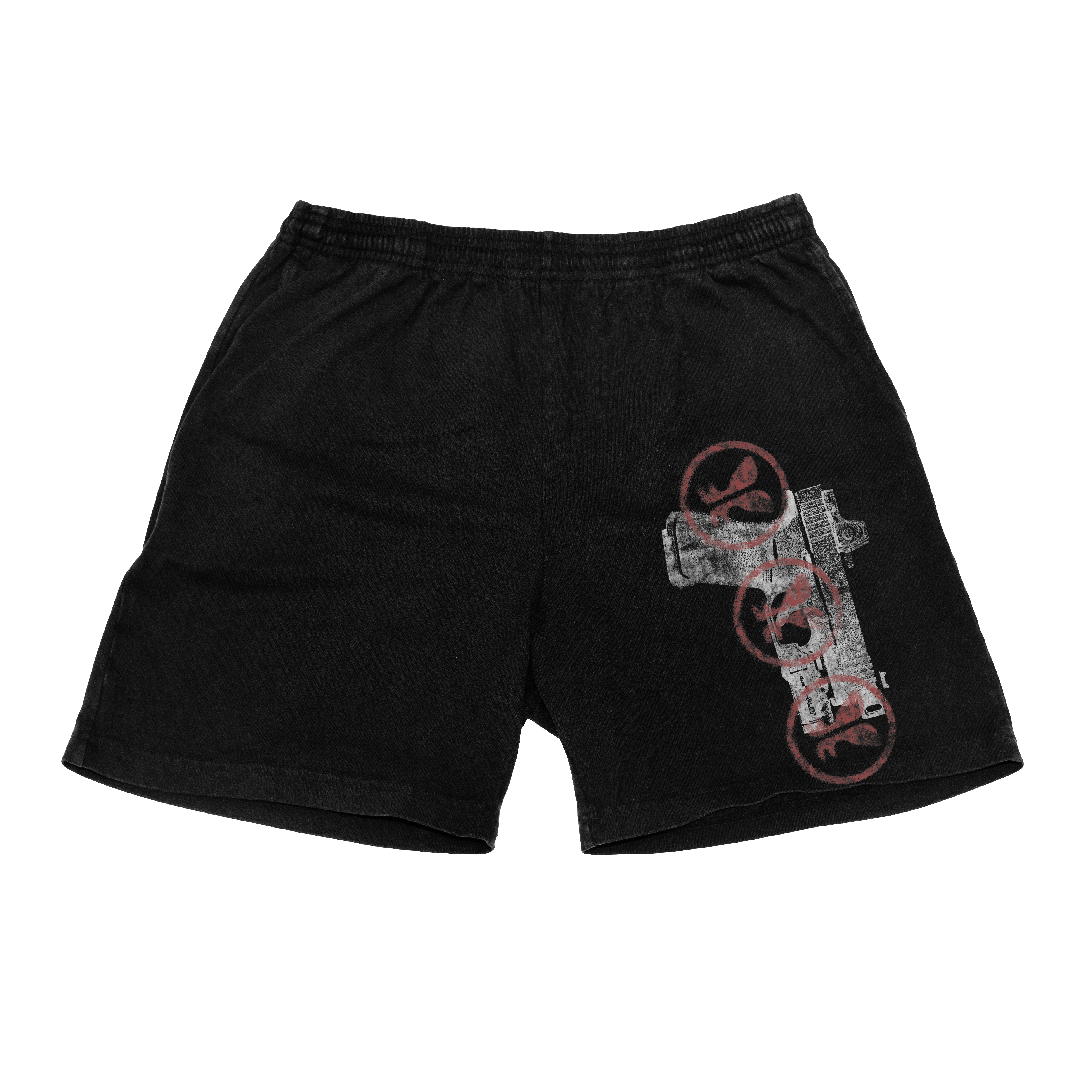 Marked Target Terry Shorts