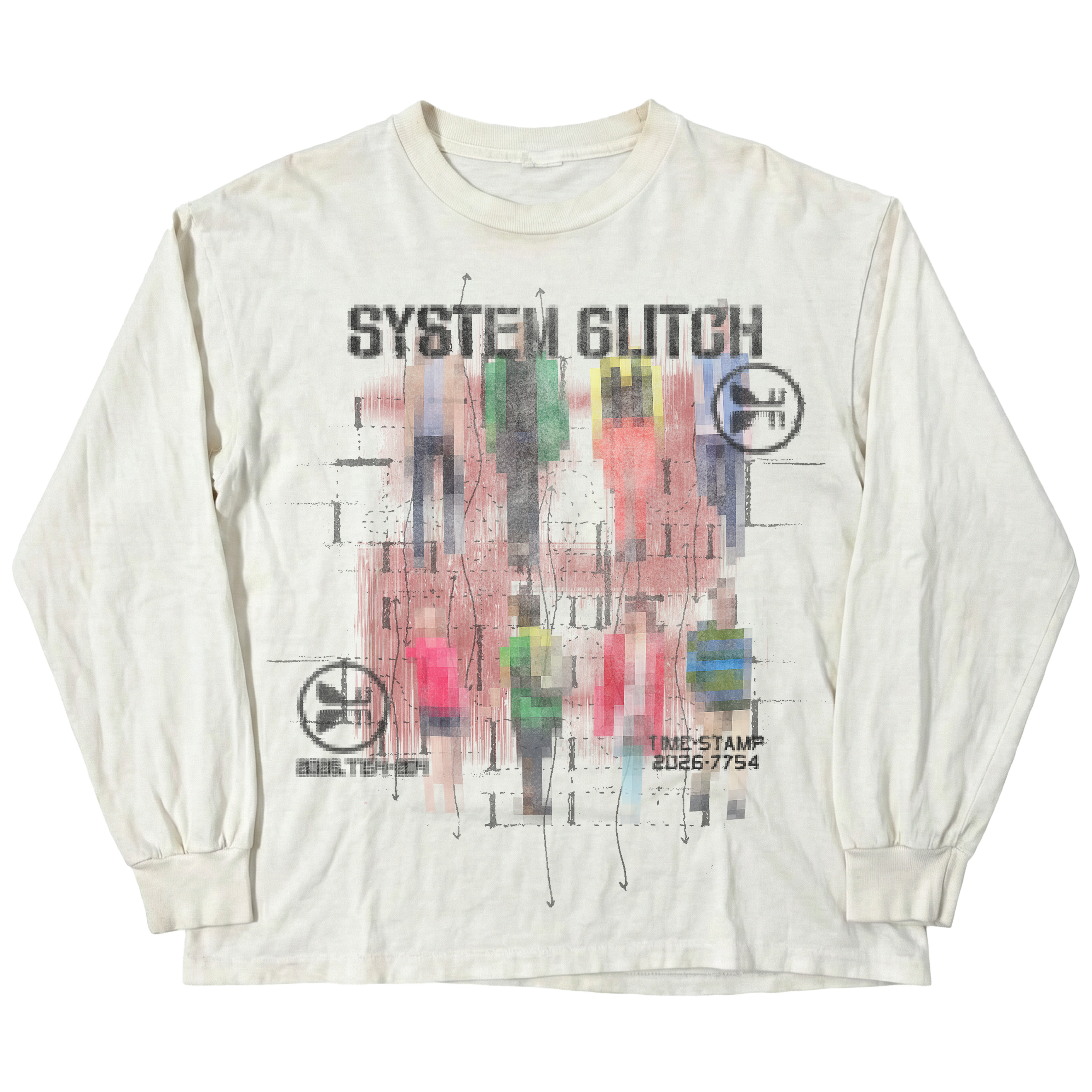 System Glitch L/S Tee