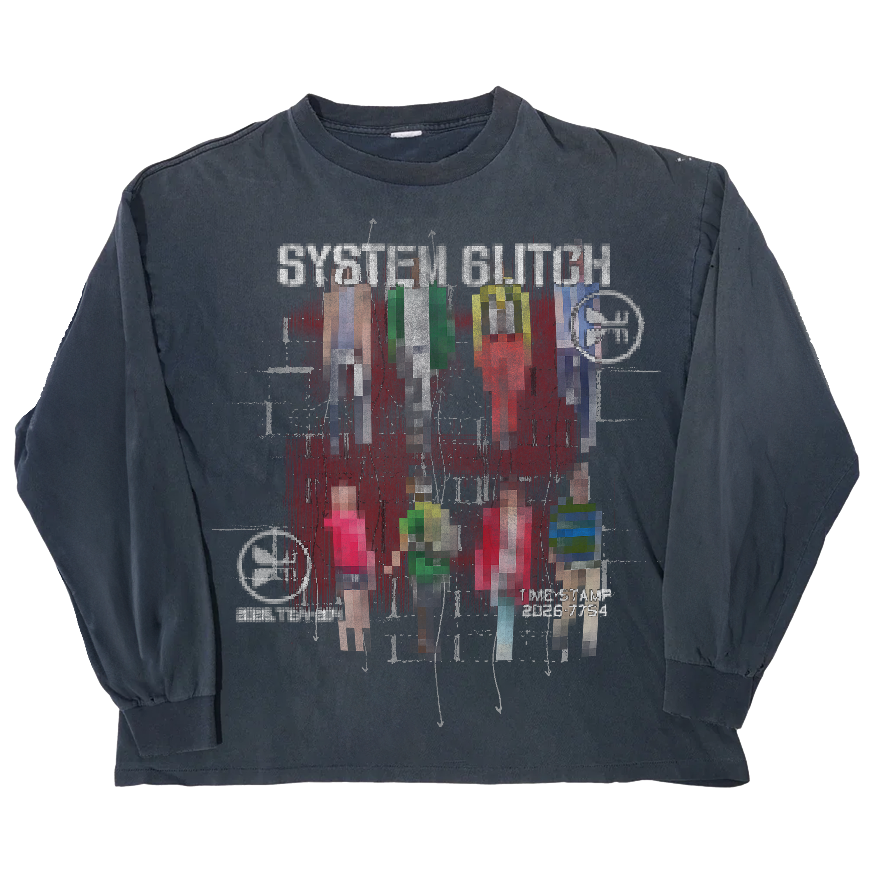 System Glitch L/S Tee