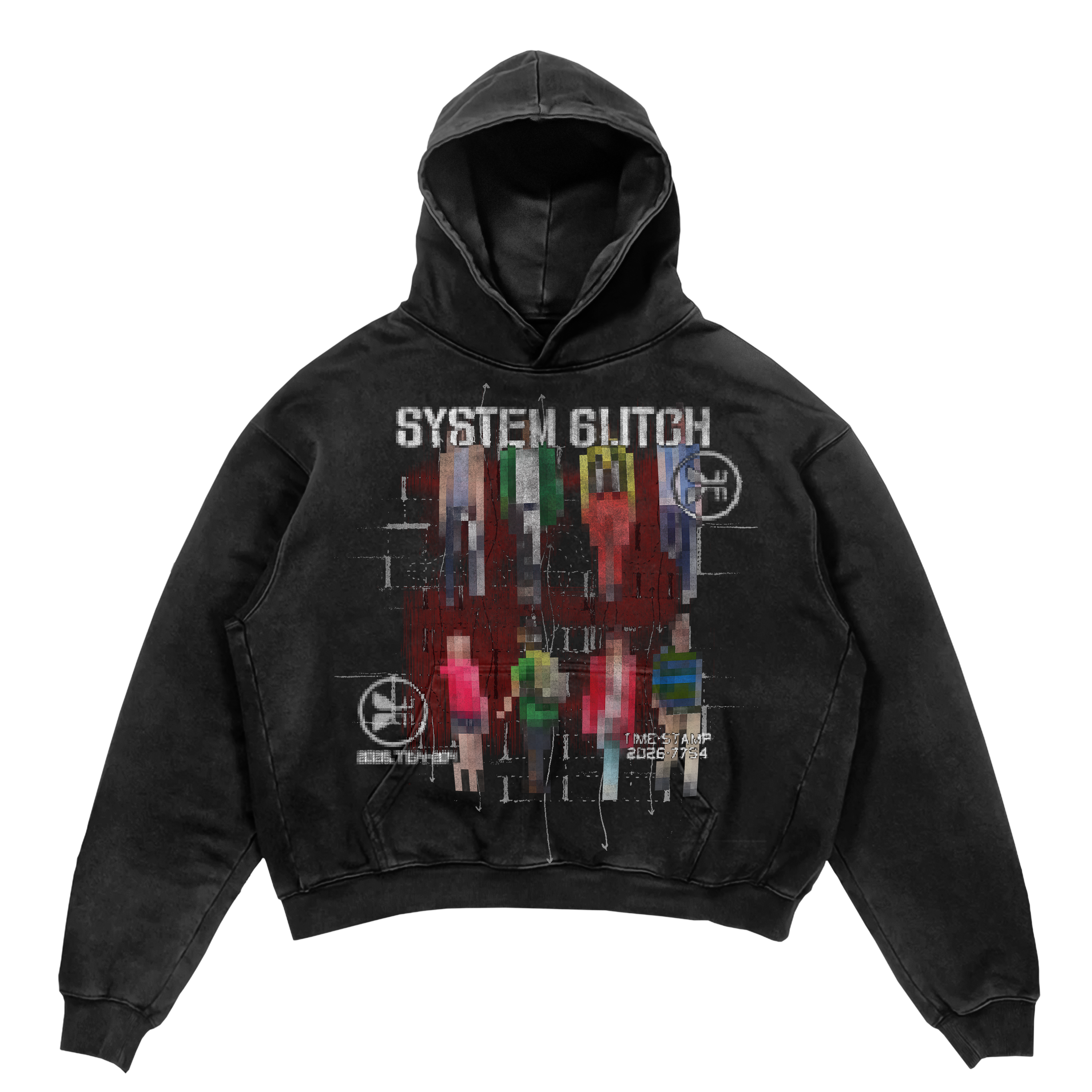 System Glitch Hoodie