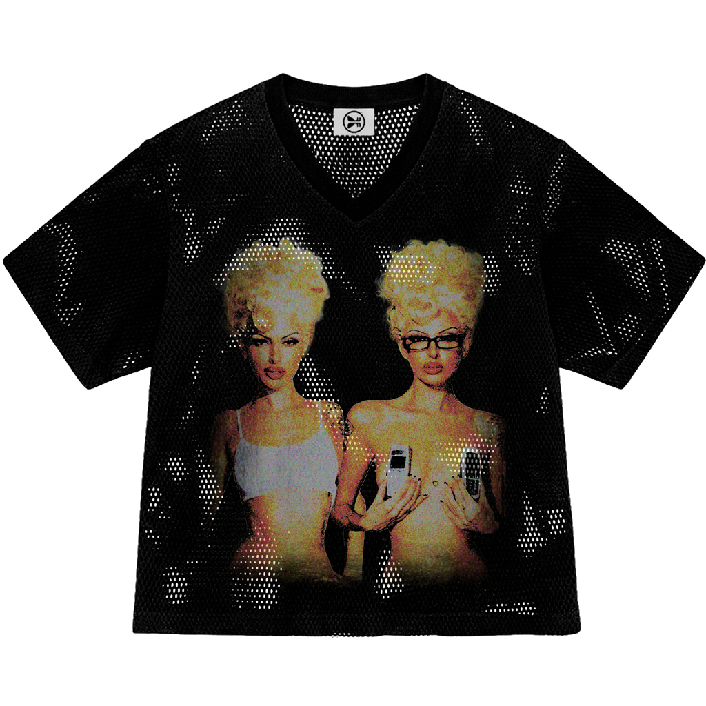 Blondes Mesh Jersey