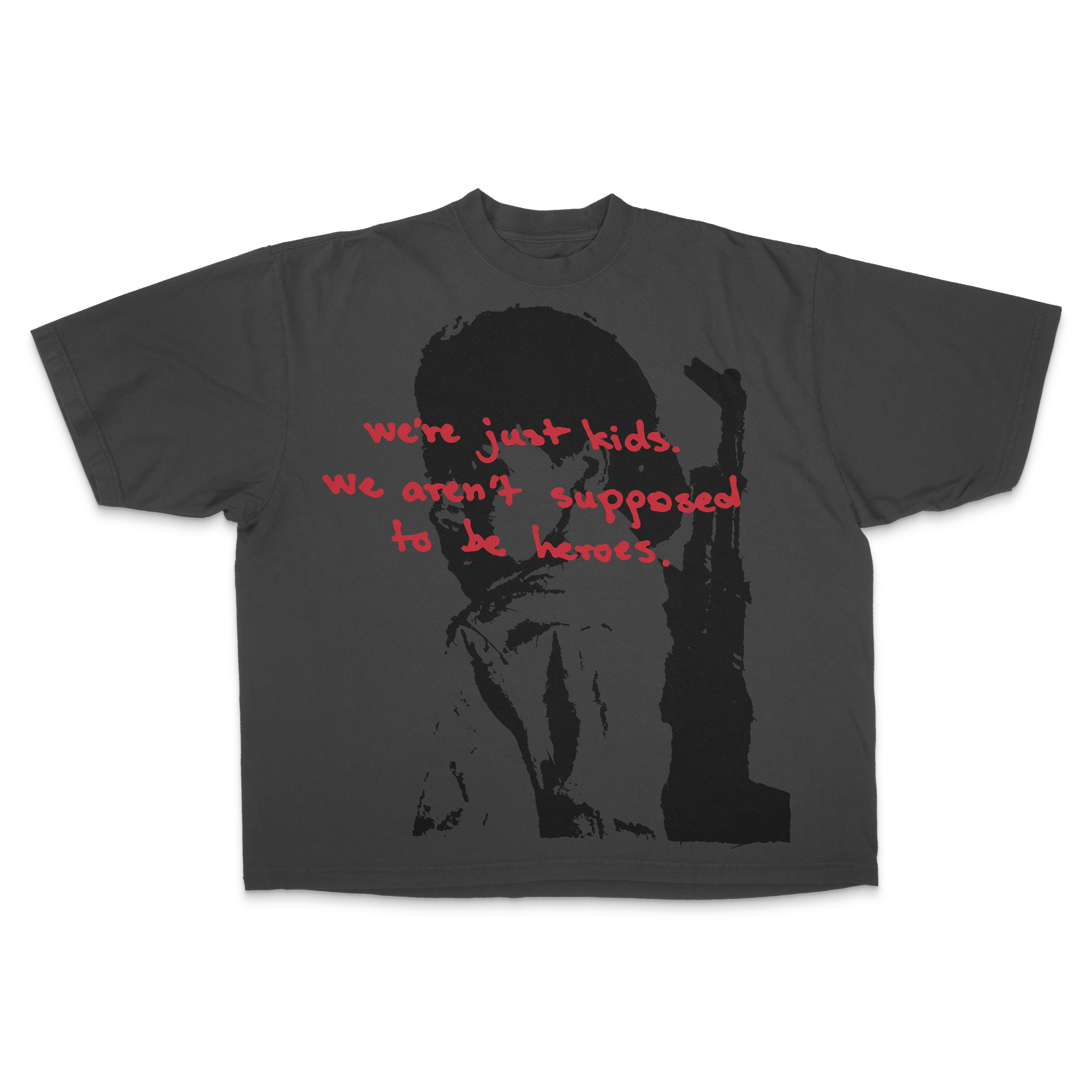 Kids At War Drop Shoulder Tee