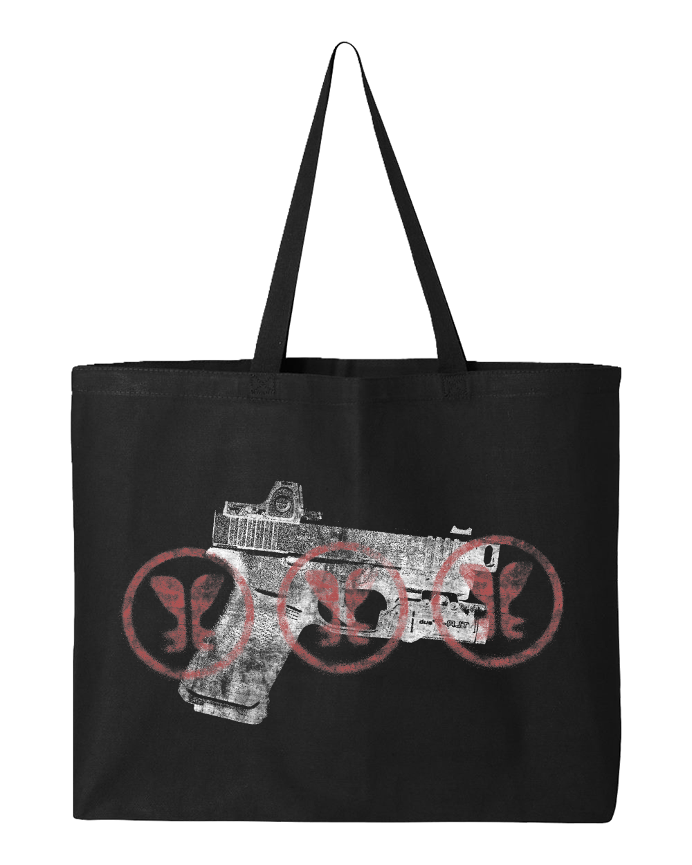 Marked Target Tote Bag