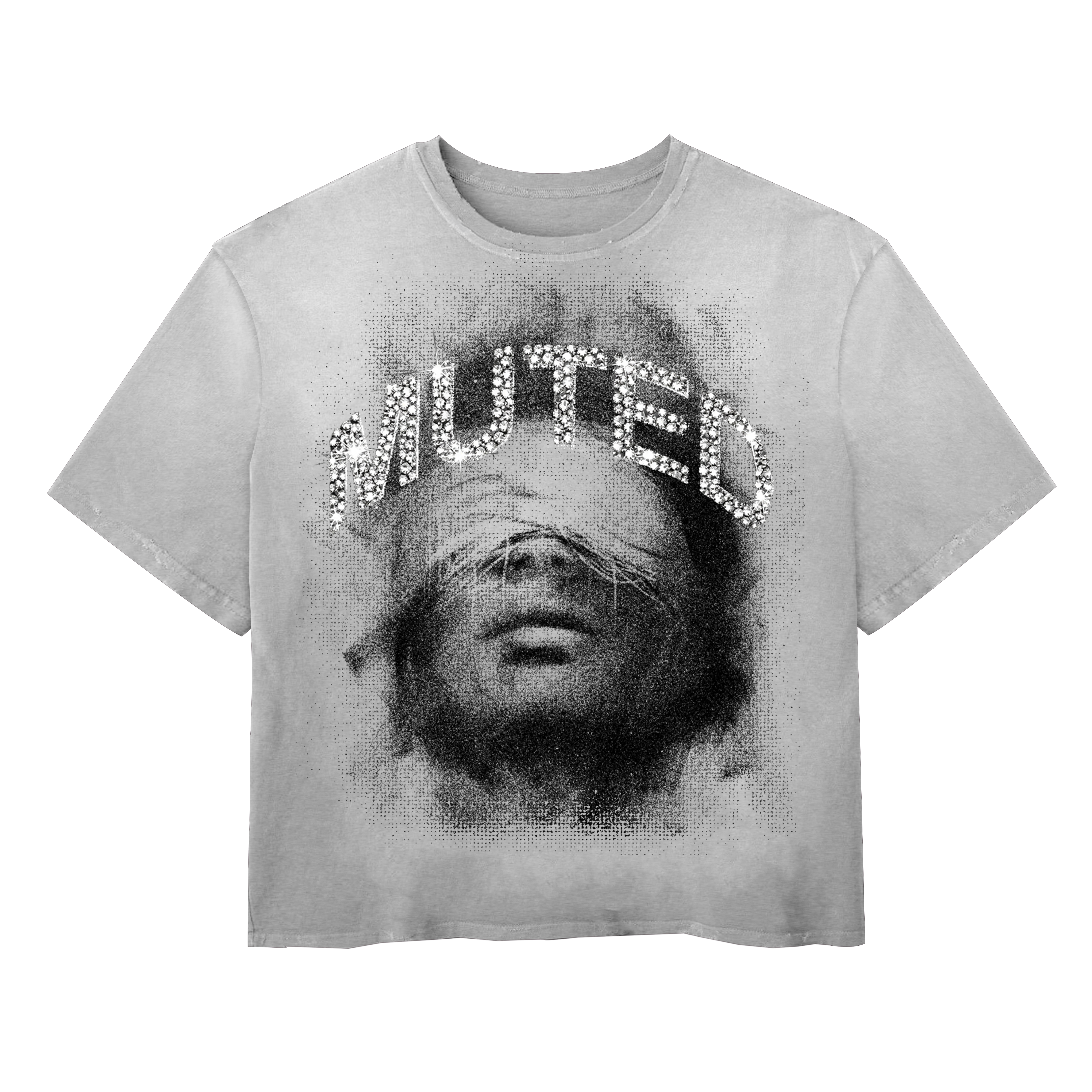 Muted Rhinestone Tee