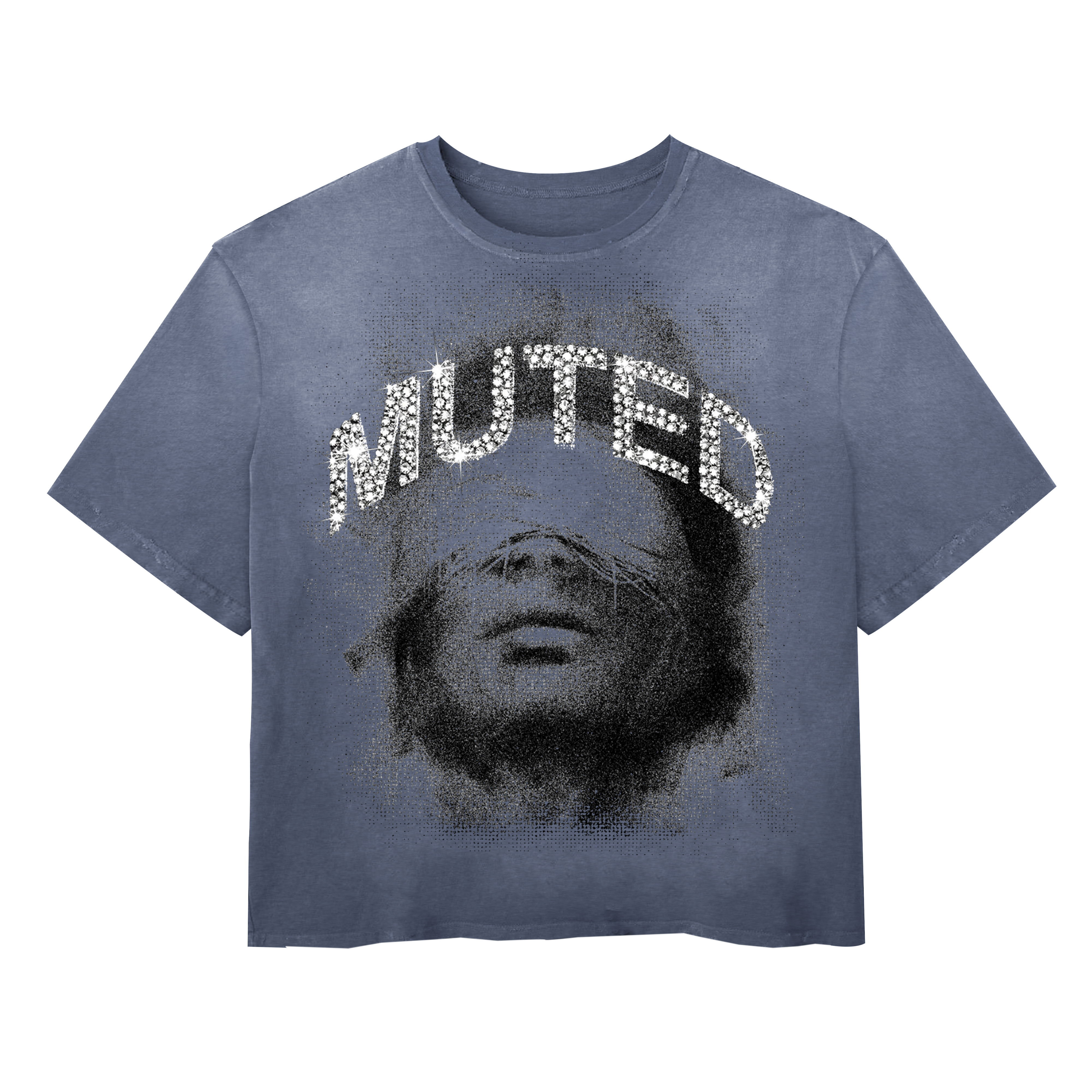 Muted Rhinestone Tee