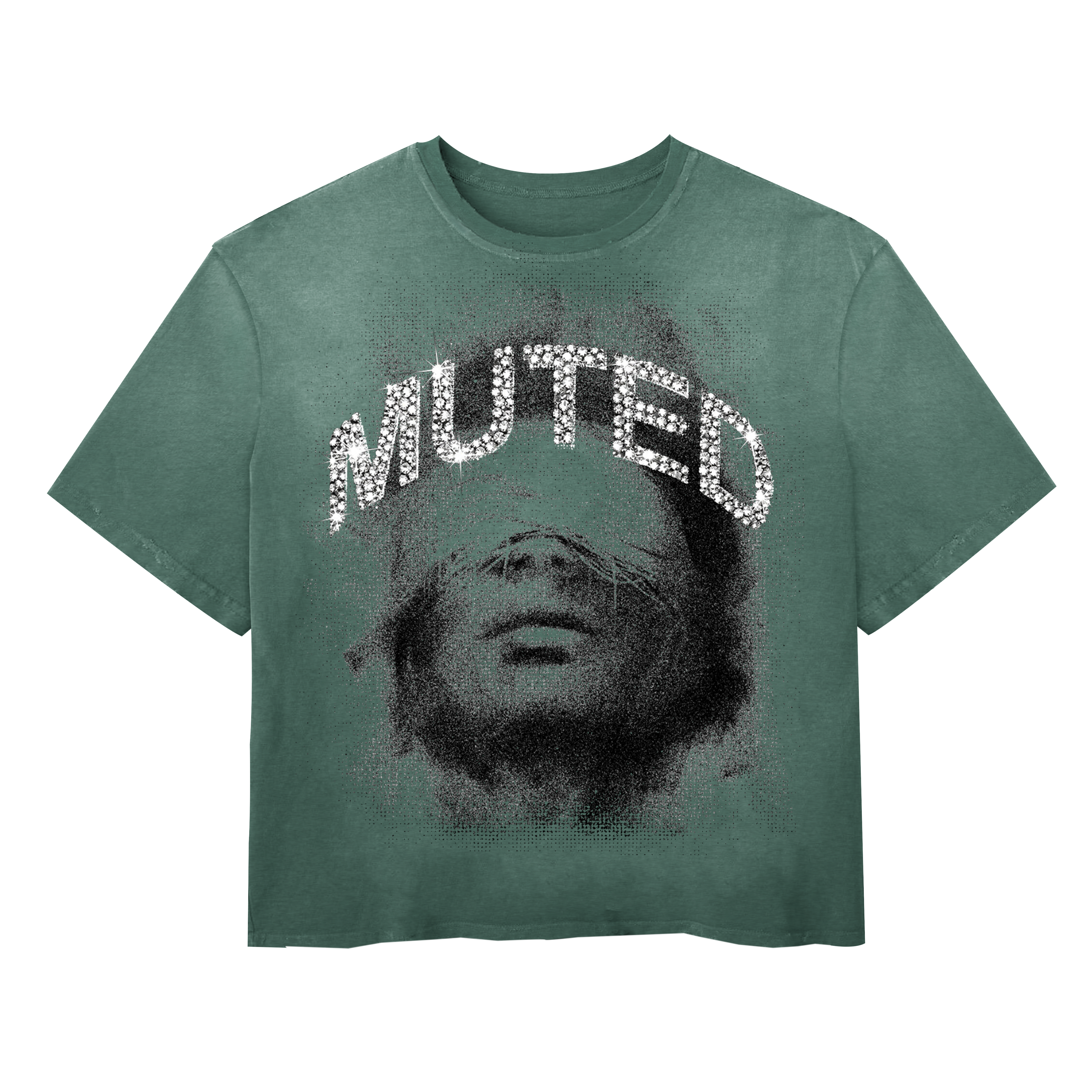 Muted Rhinestone Tee