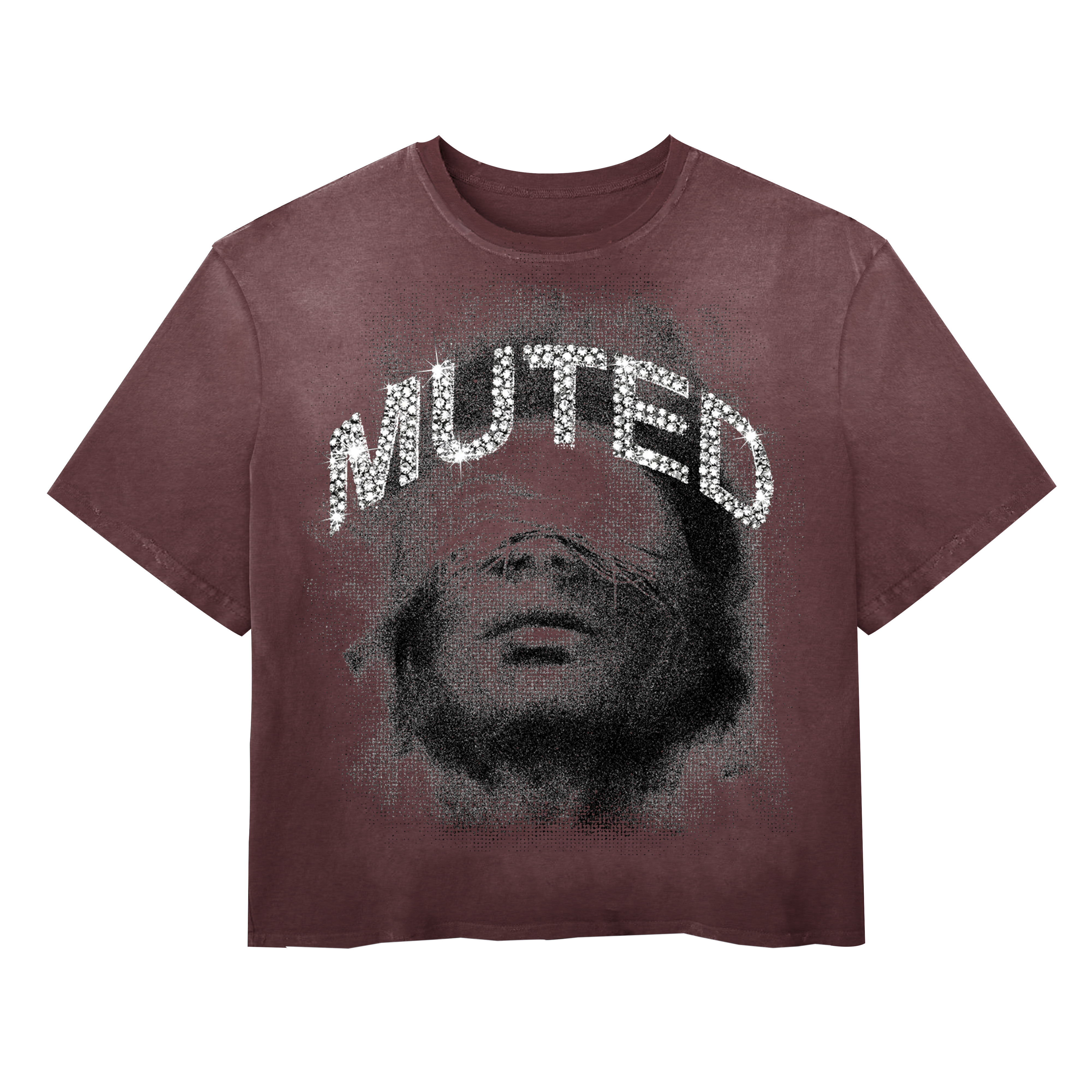 Muted Rhinestone Tee