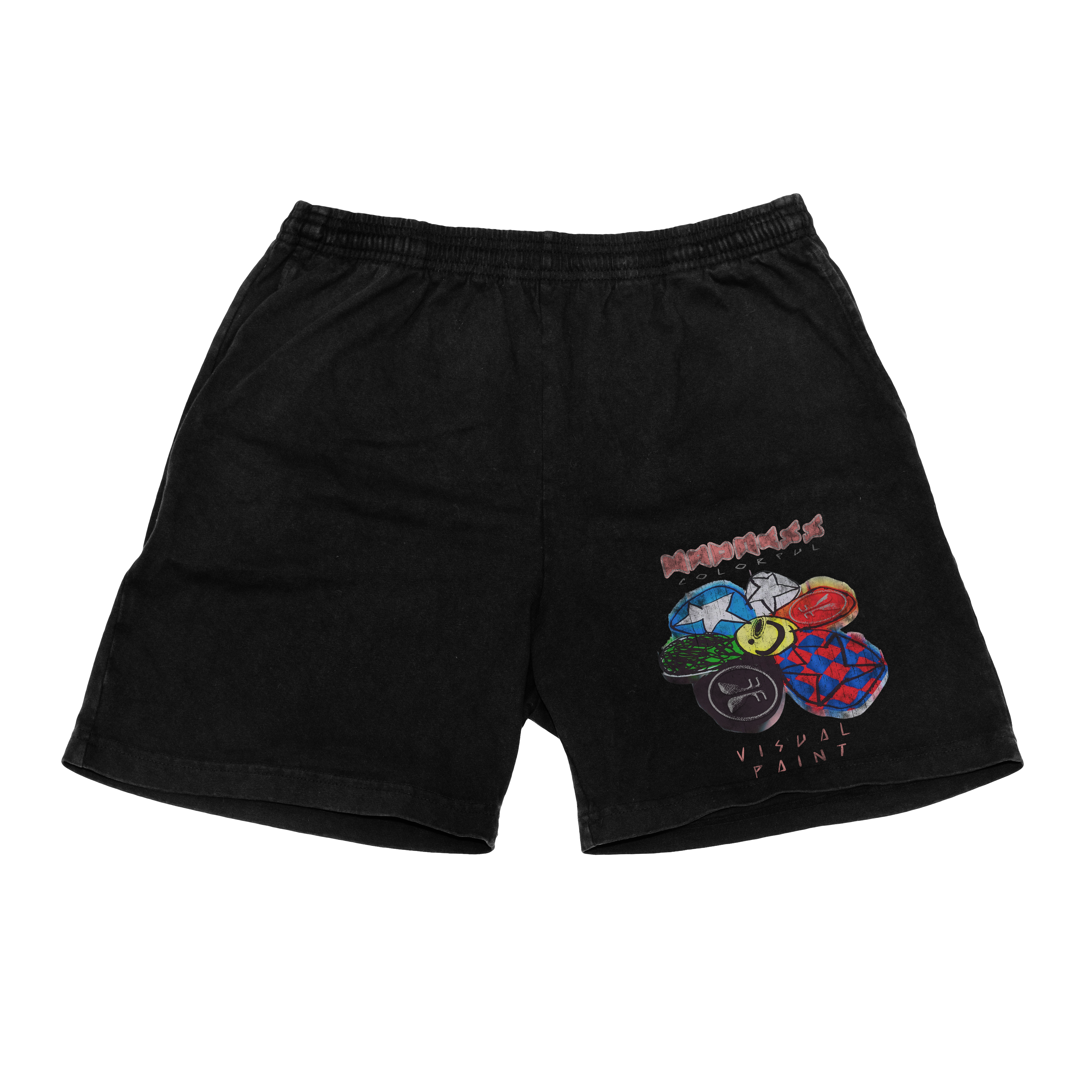 Visual Paint Terry Shorts