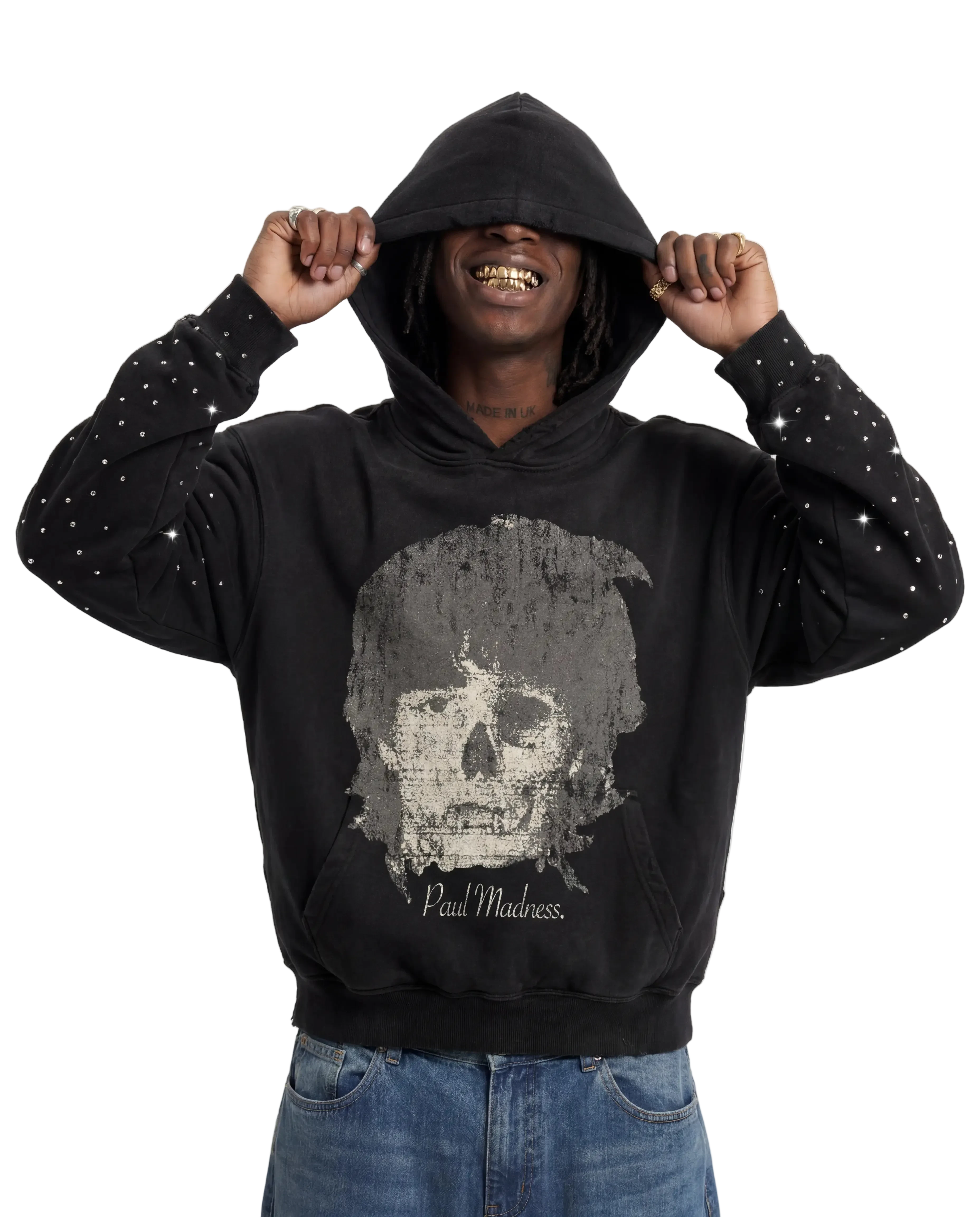 Paul Madness Rhinestone Hoodie