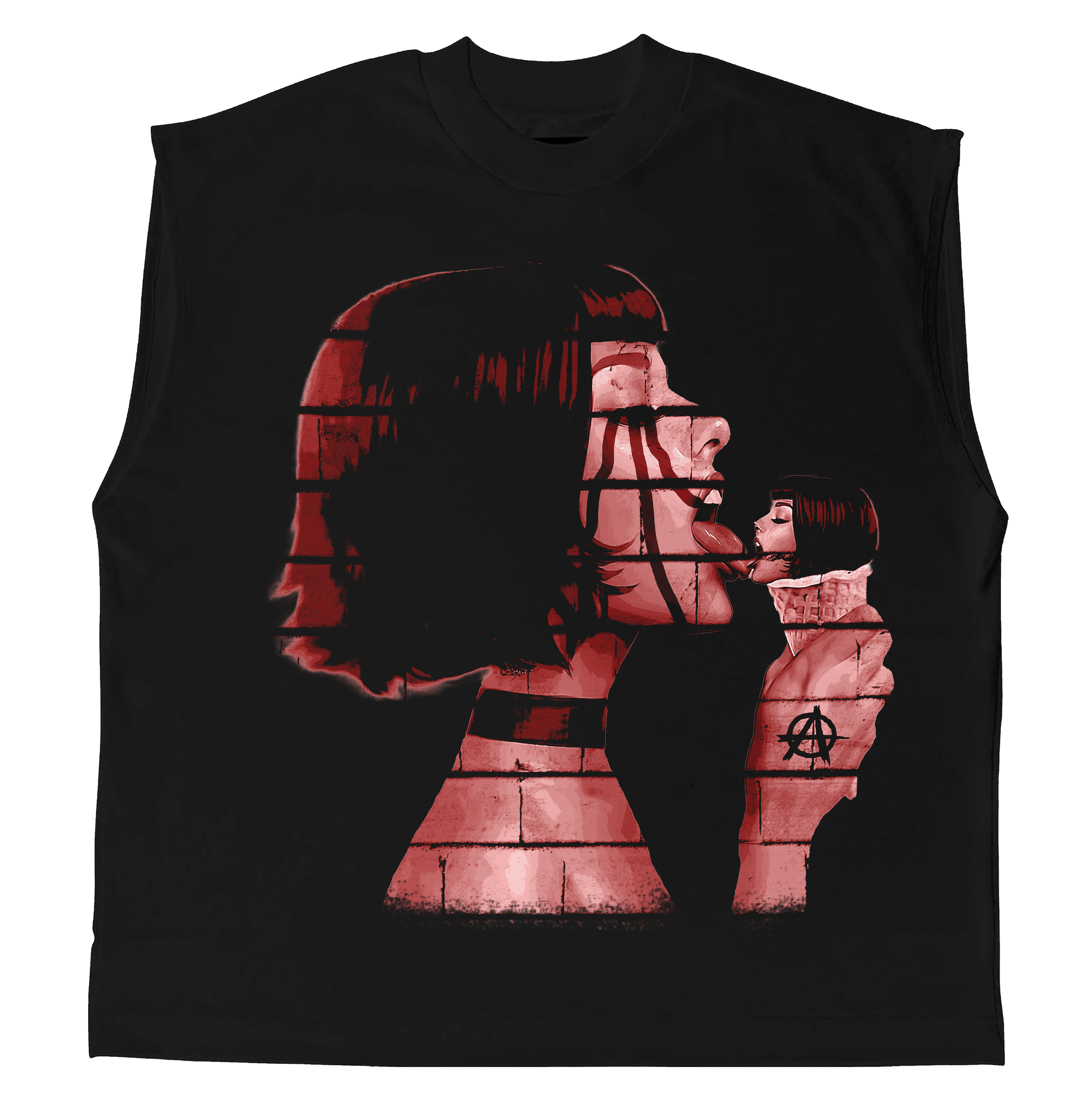 Licking Yourself Sleeveless Tee