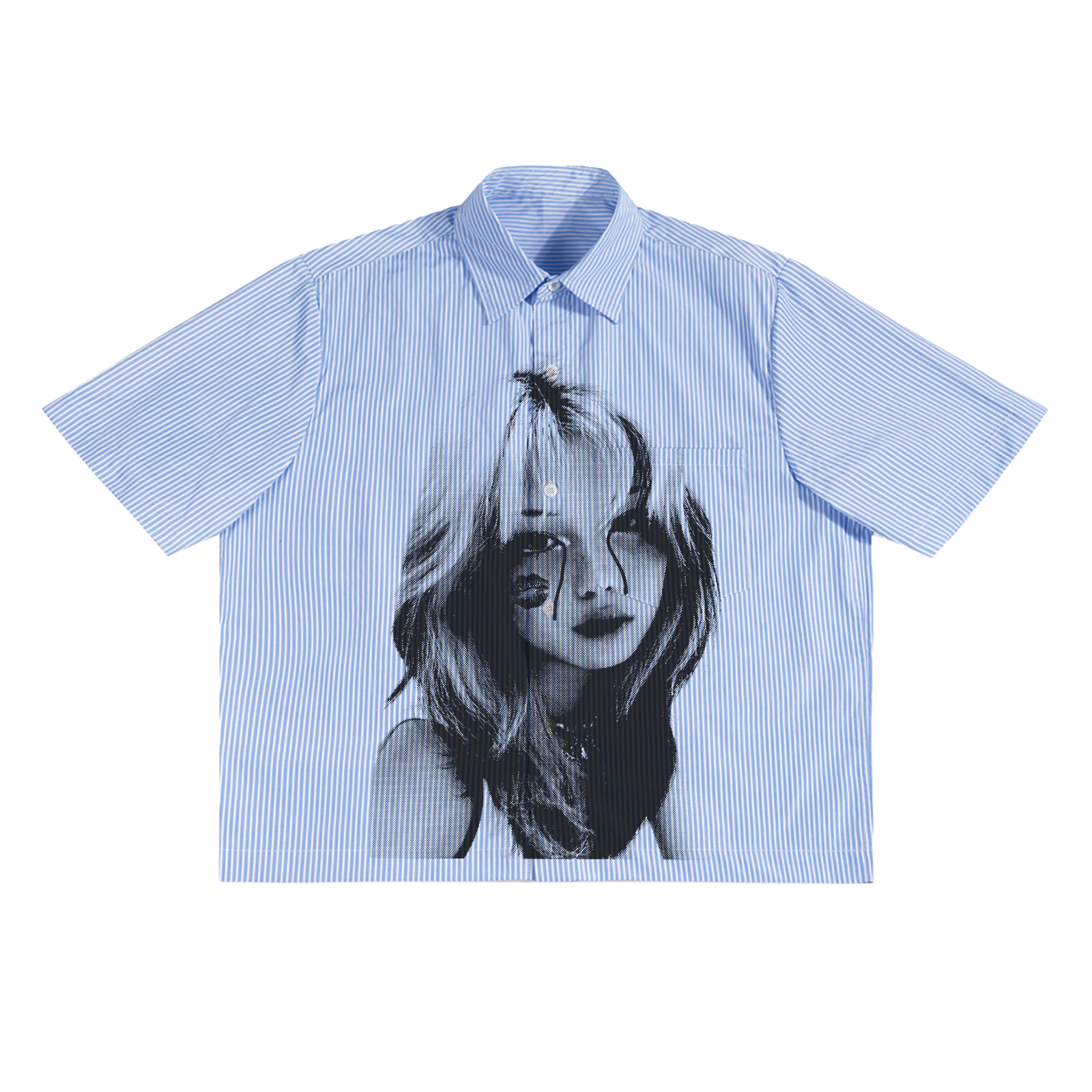 Static Kiss Boxy Button Up
