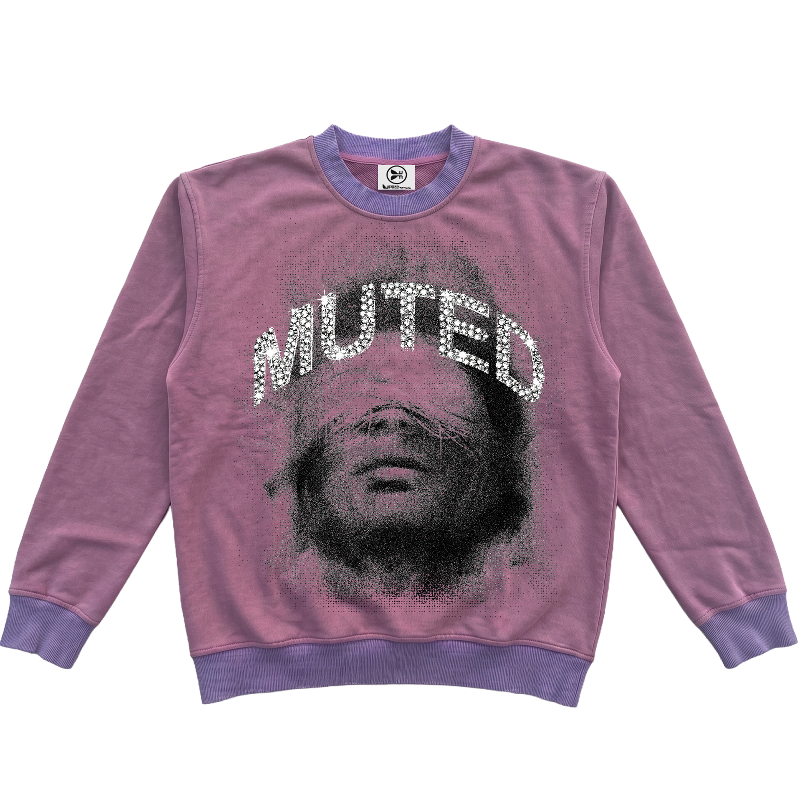 Muted Rhinestone Crew