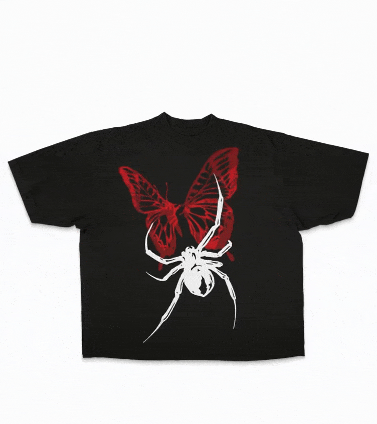 Mad Spider Drop Shoulder Tee