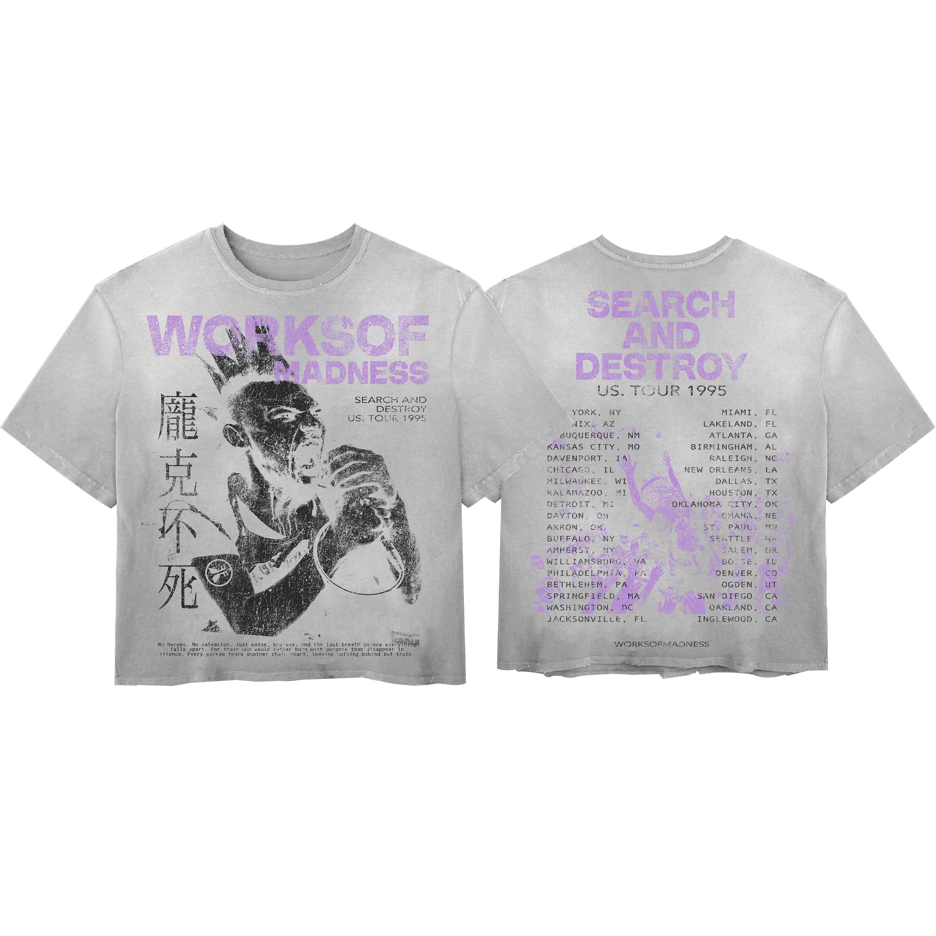 No Heroes Tee