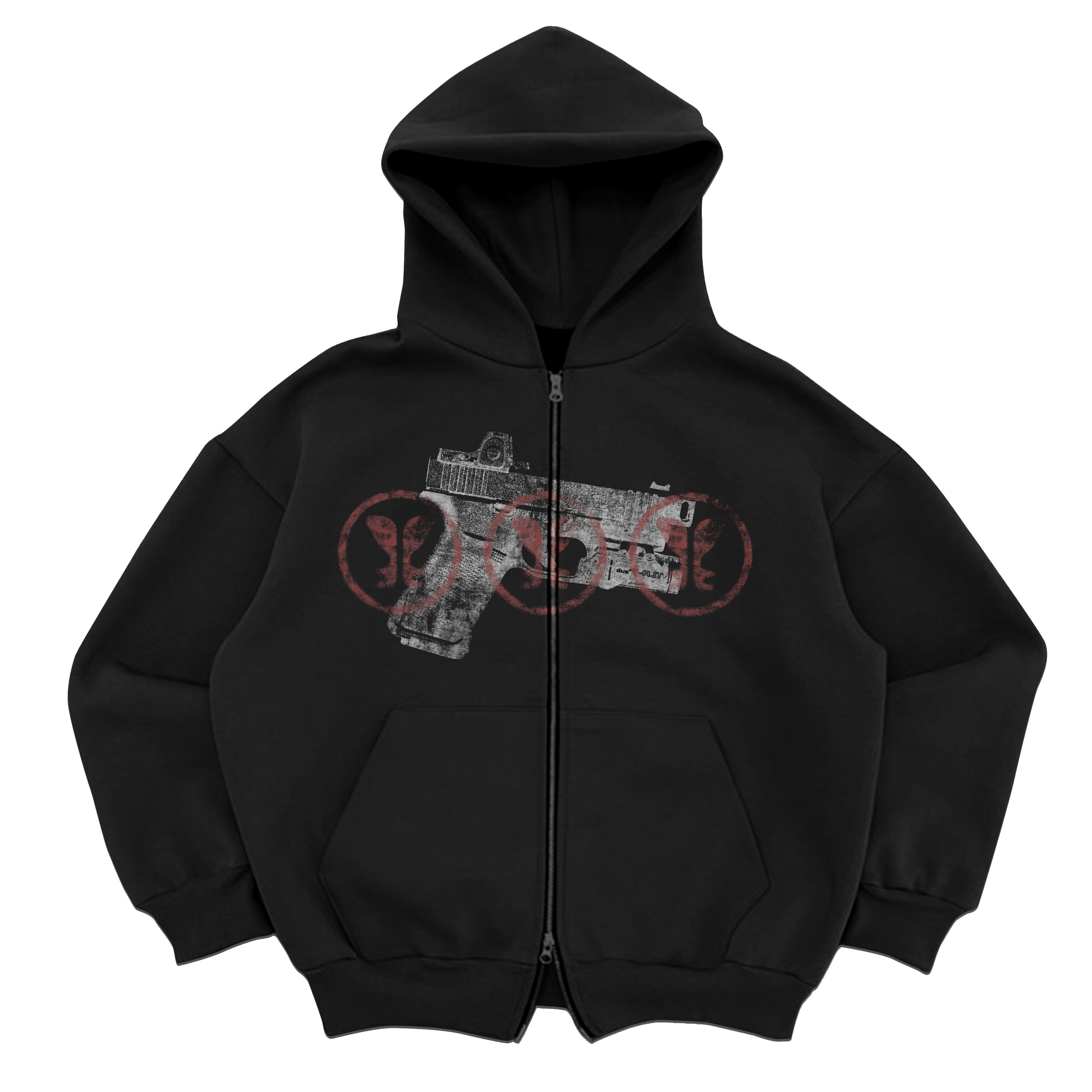 Marked Target Premium Zip Up