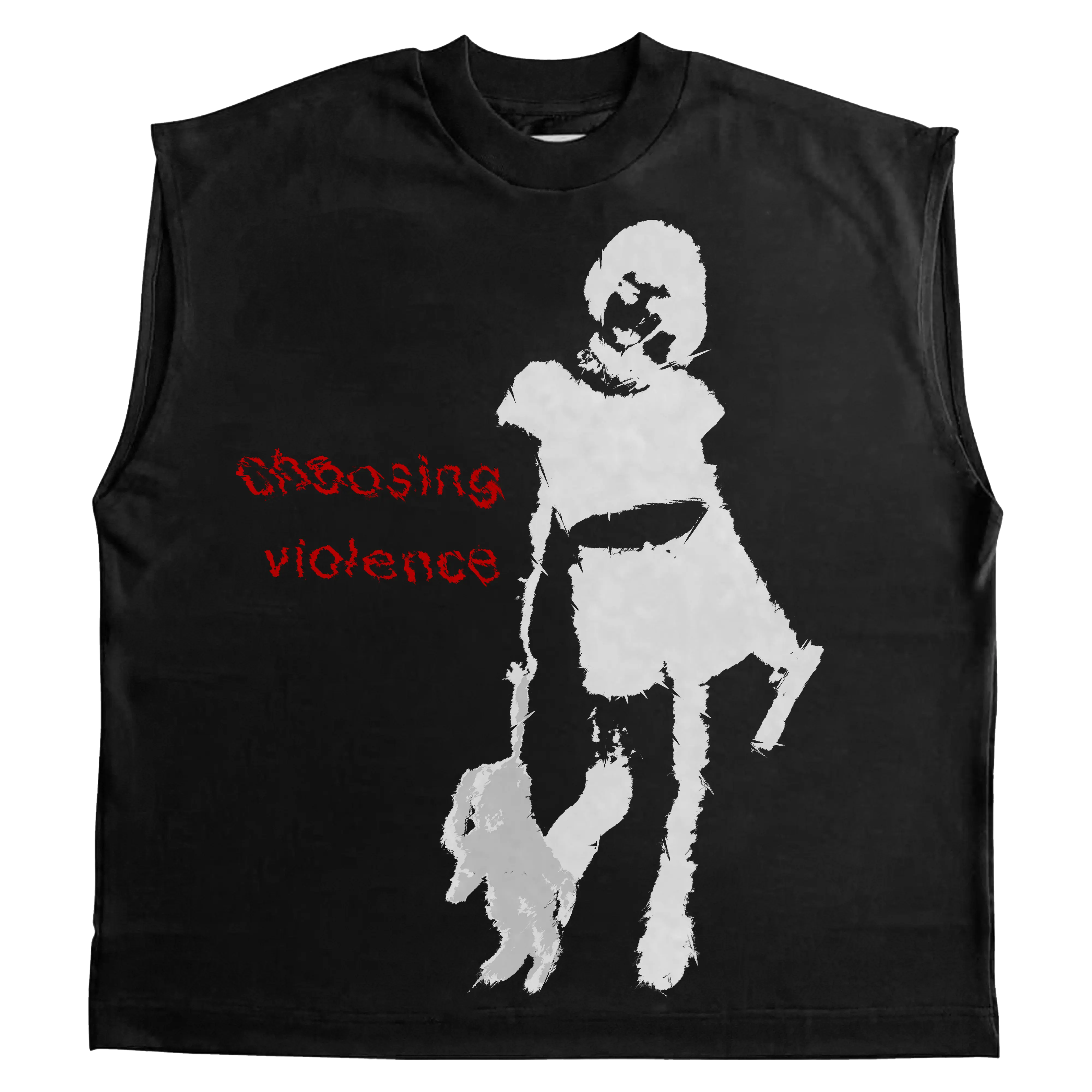 Choosing Violence Sleeveless Tee WorksOfMadness