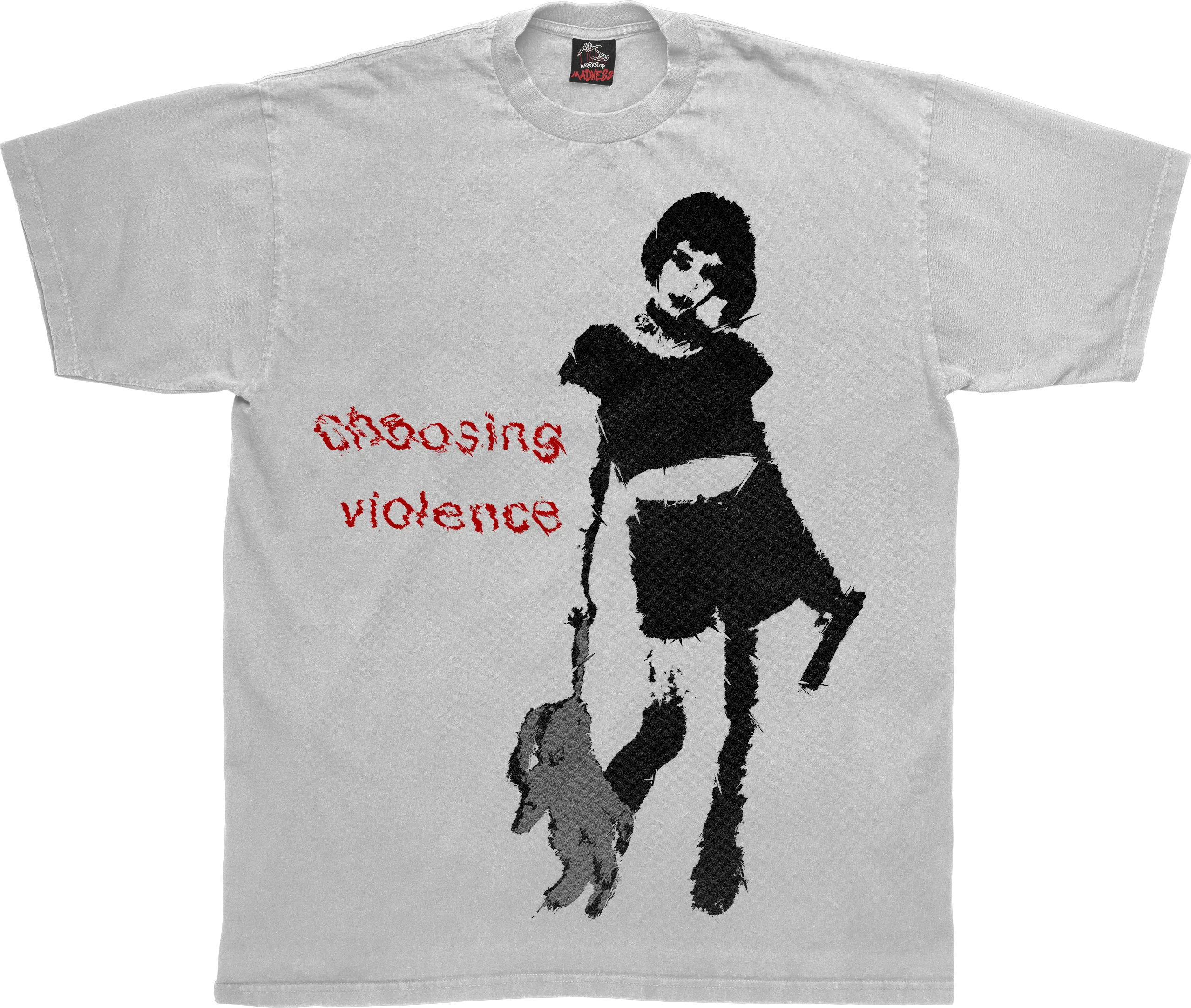 Choosing Violence Tee WorksOfMadness