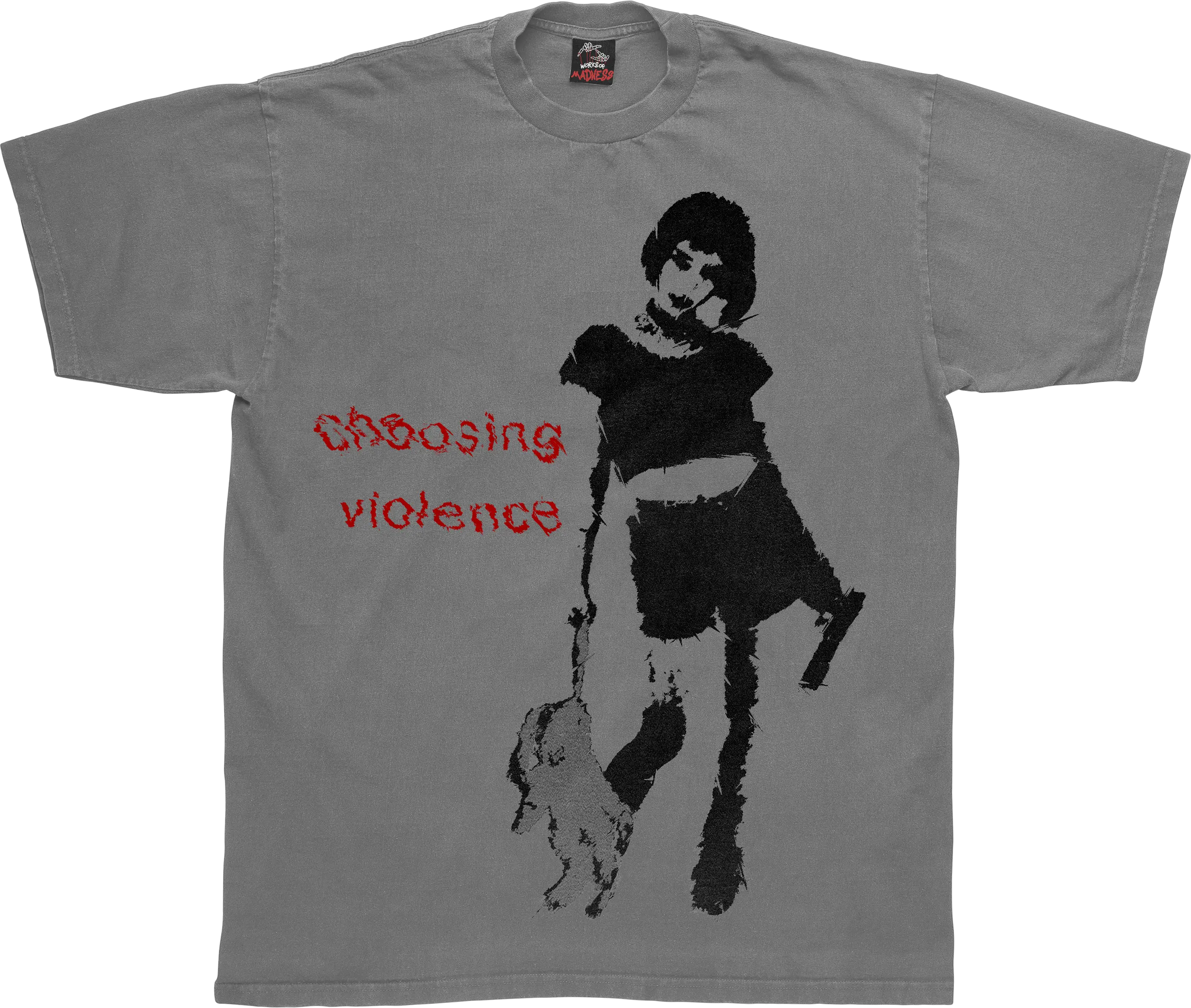 Choosing Violence Tee WorksOfMadness