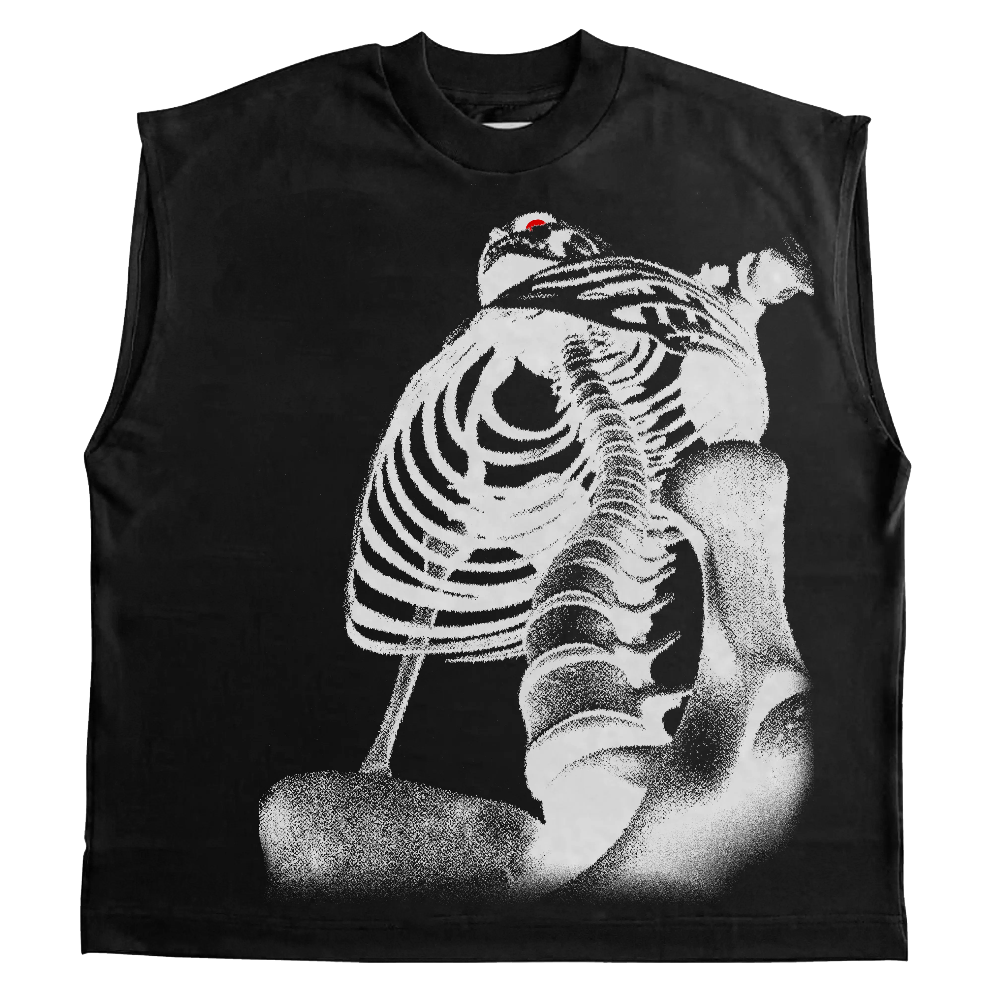 Colossal Skeleton Sleeveless Tee WorksOfMadness
