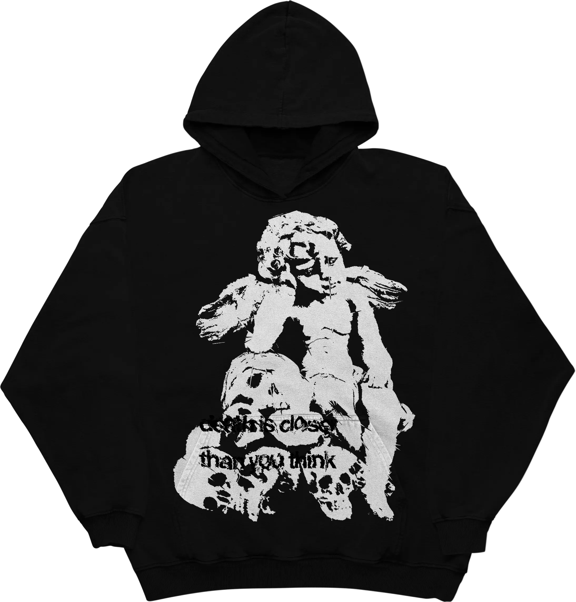 Death Is Closer Hoodie WorksOfMadness