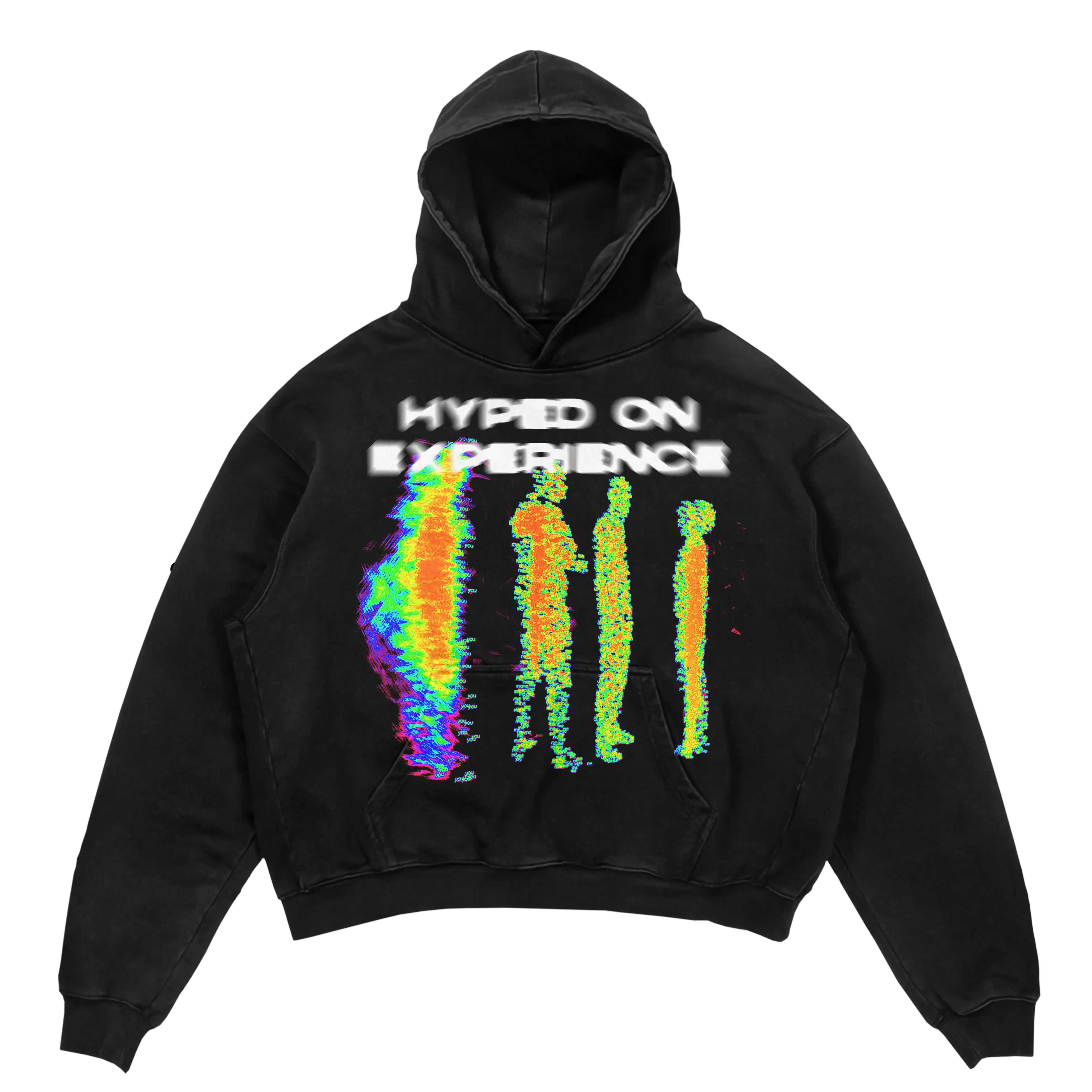 Hyped On Experience Premium Hoodie WorksOfMadness
