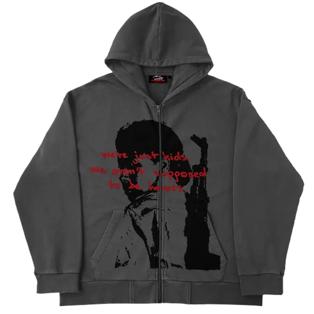 Kids At War Zip Up WorksOfMadness