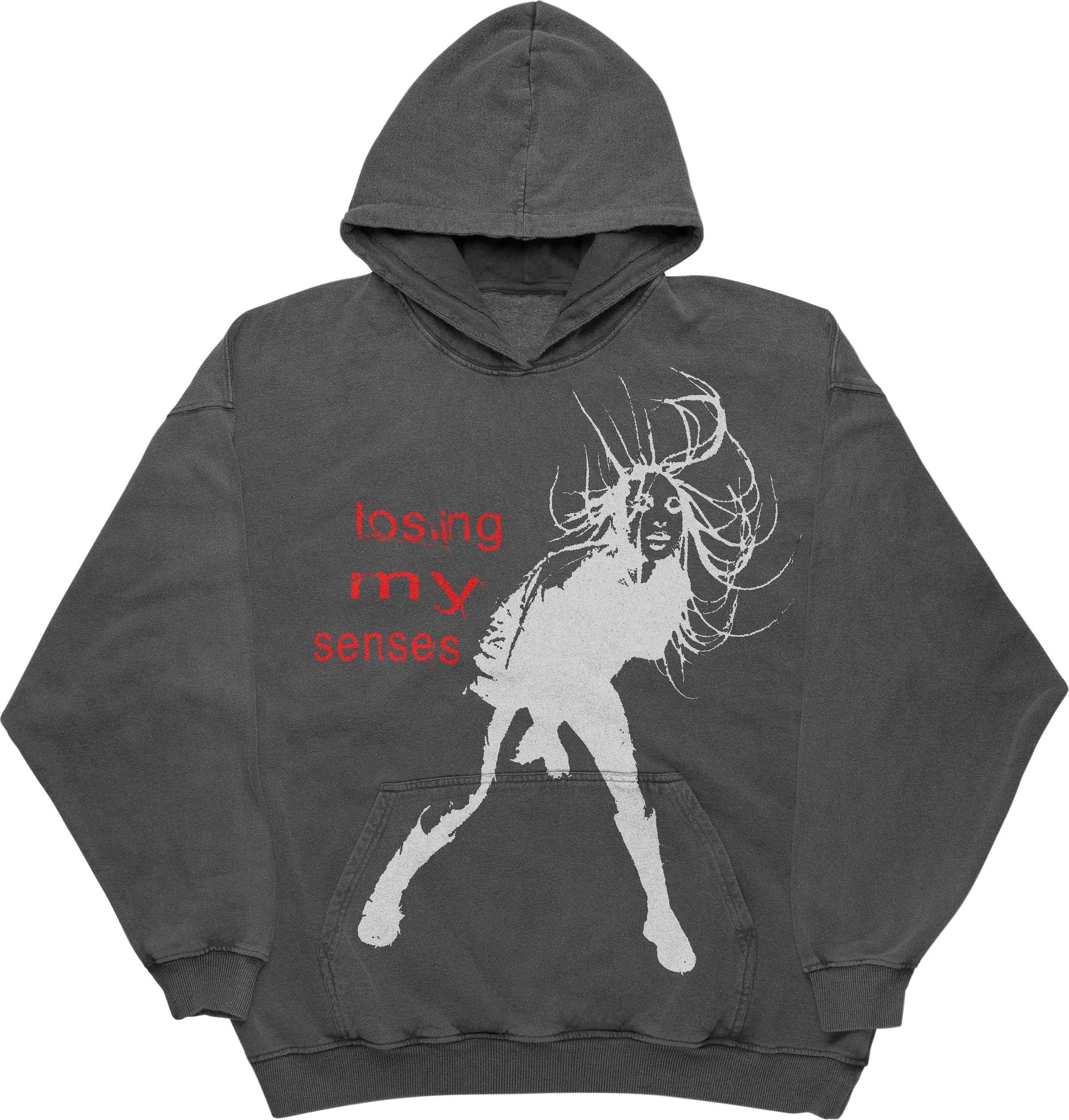 Losing My Senses Hoodie WorksOfMadness