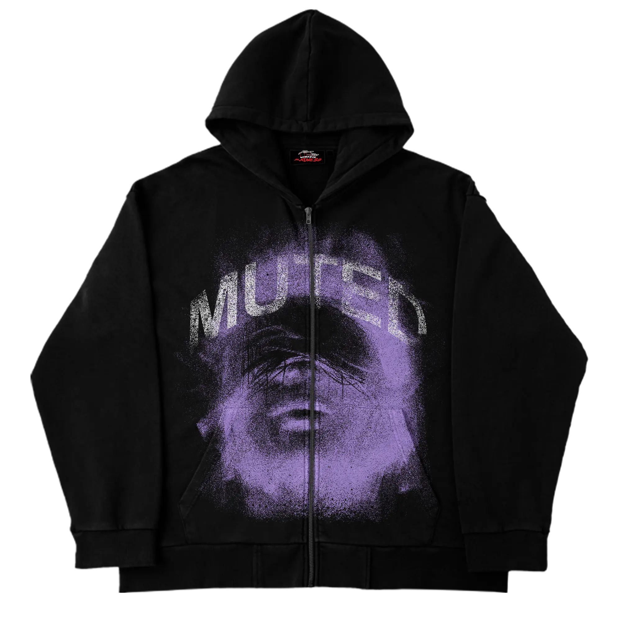 Muted Zip Up WorksOfMadness