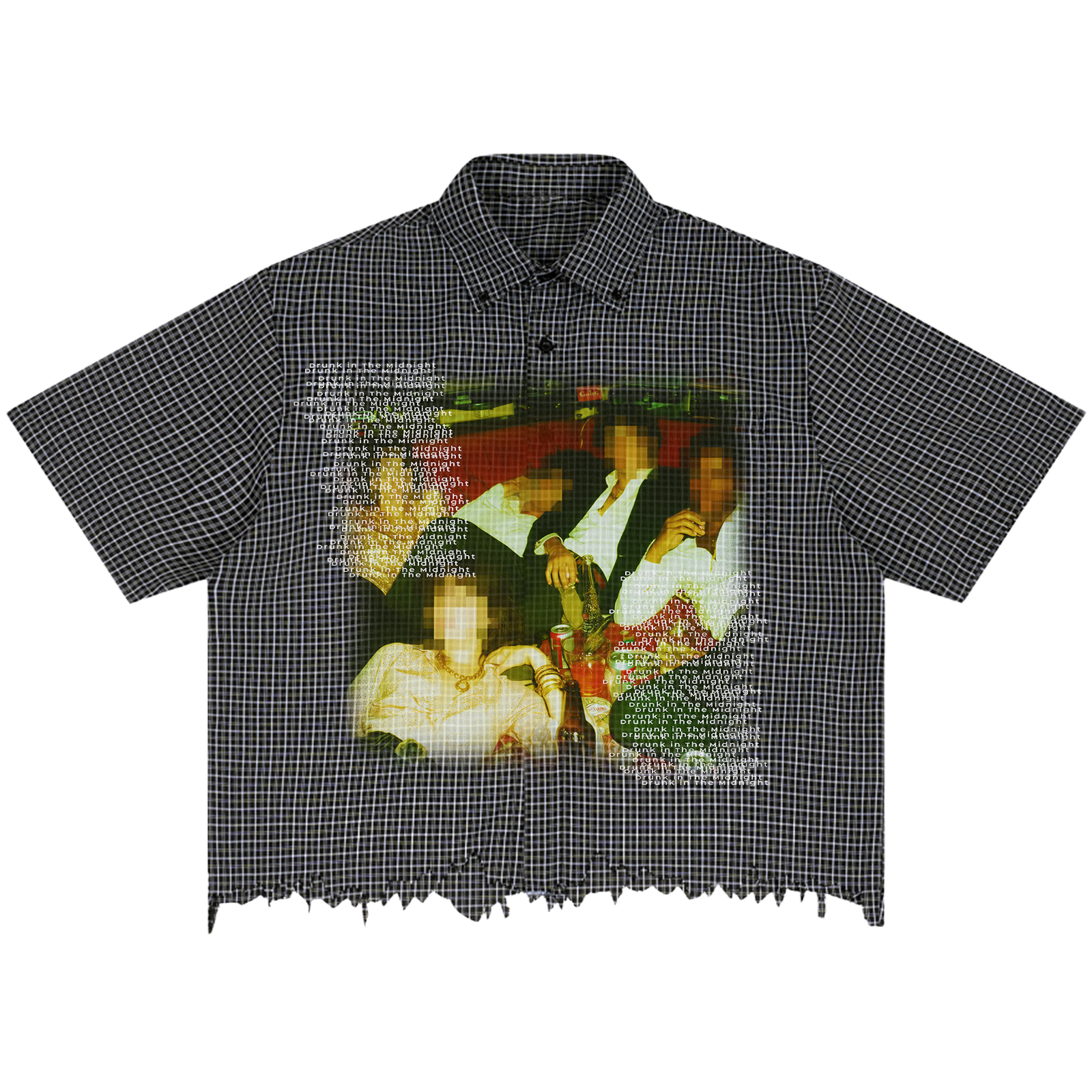 Mafia Distress Button Up