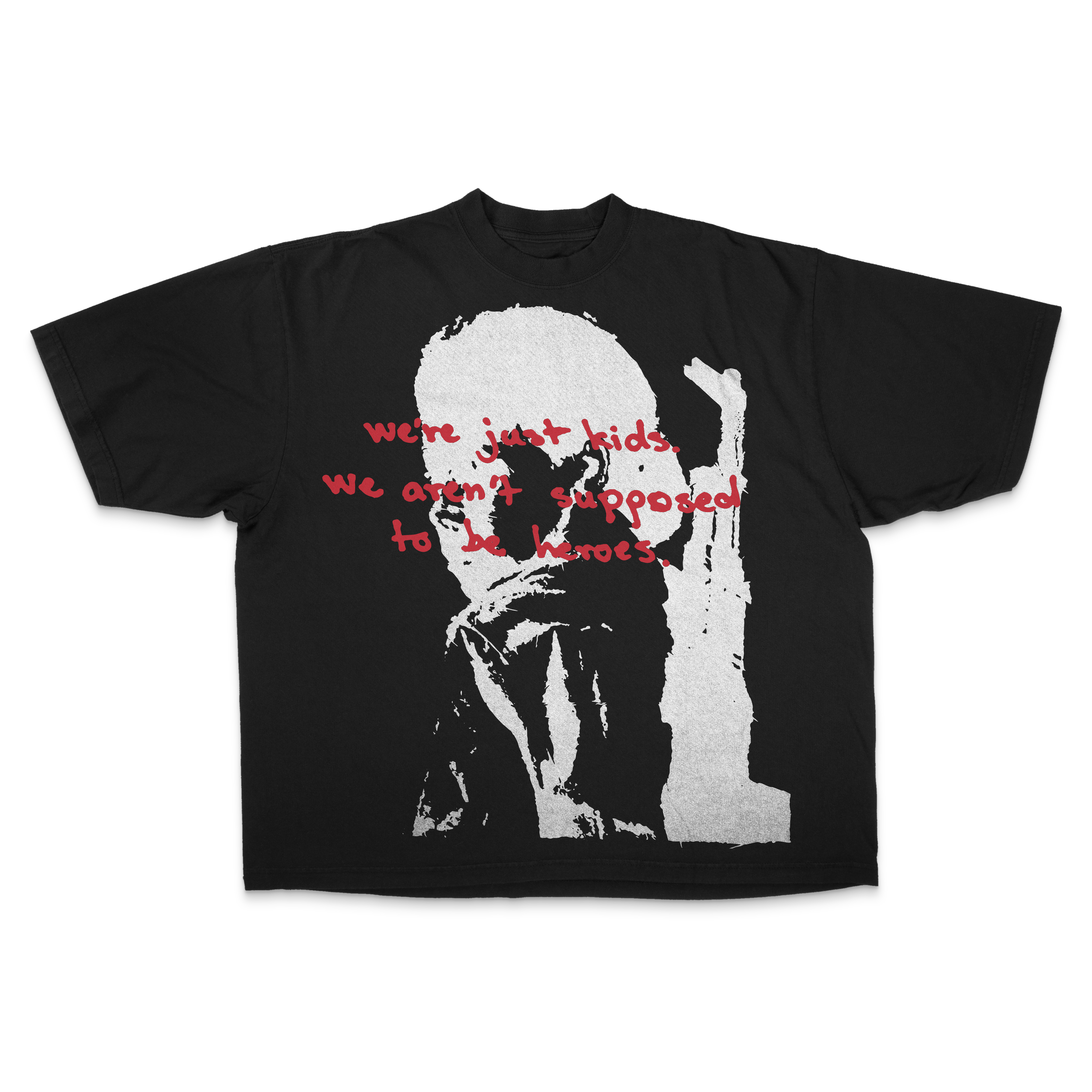 Kids At War Drop Shoulder Tee
