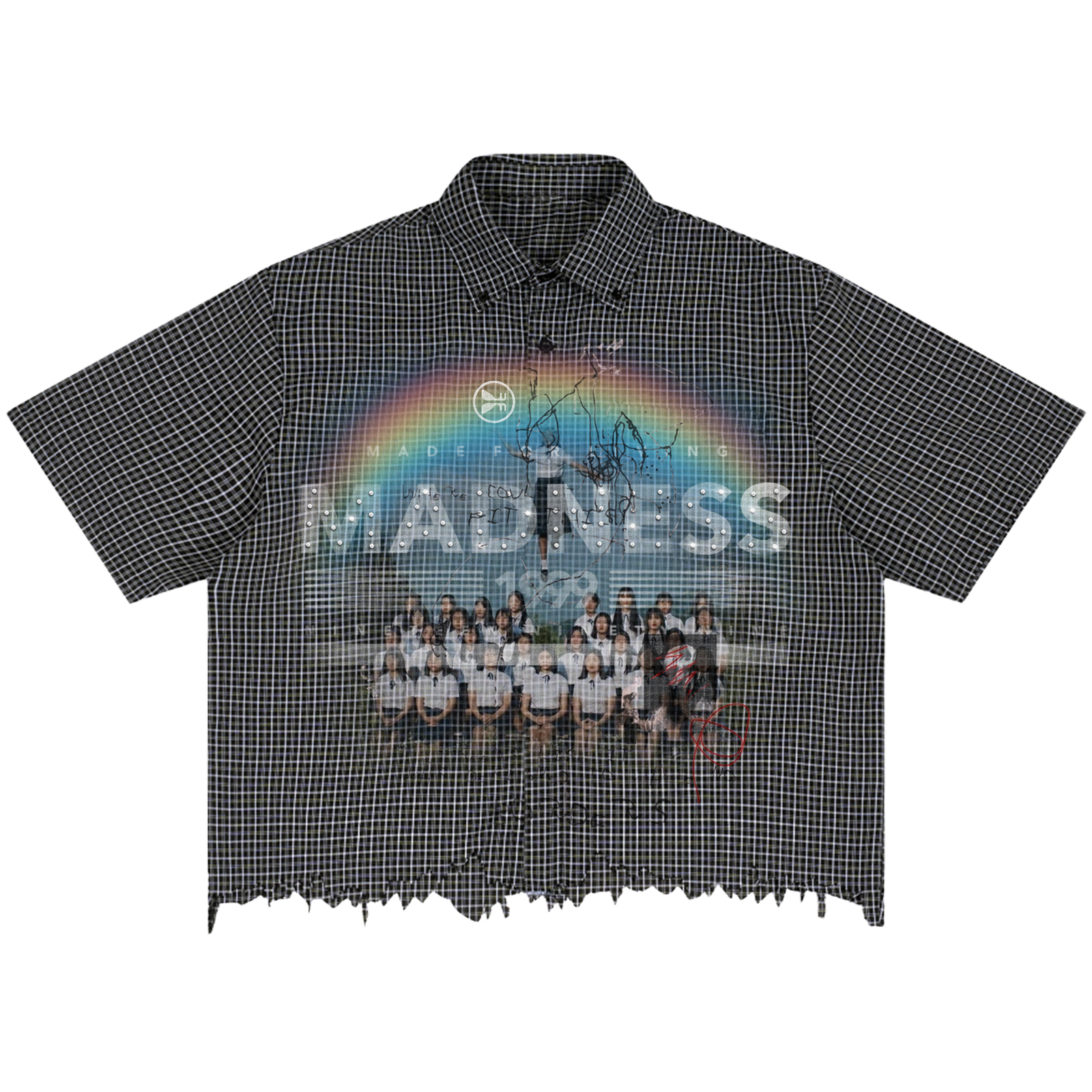 Detention Distress Button Up