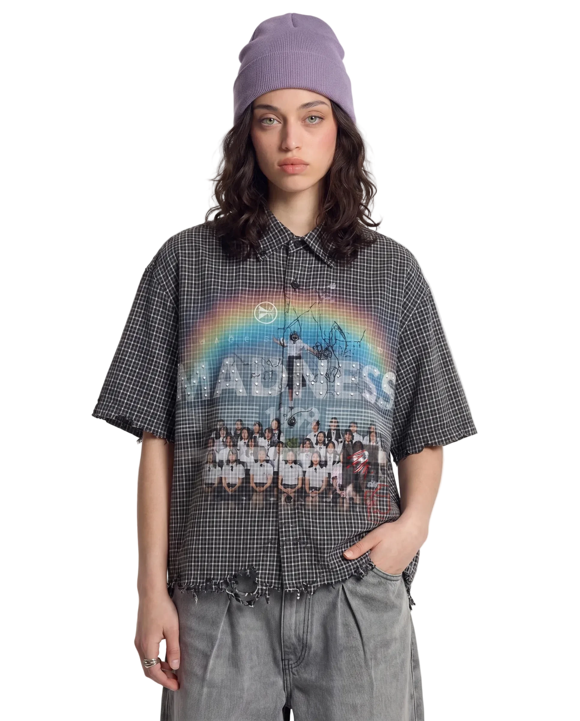Detention Distress Button Up