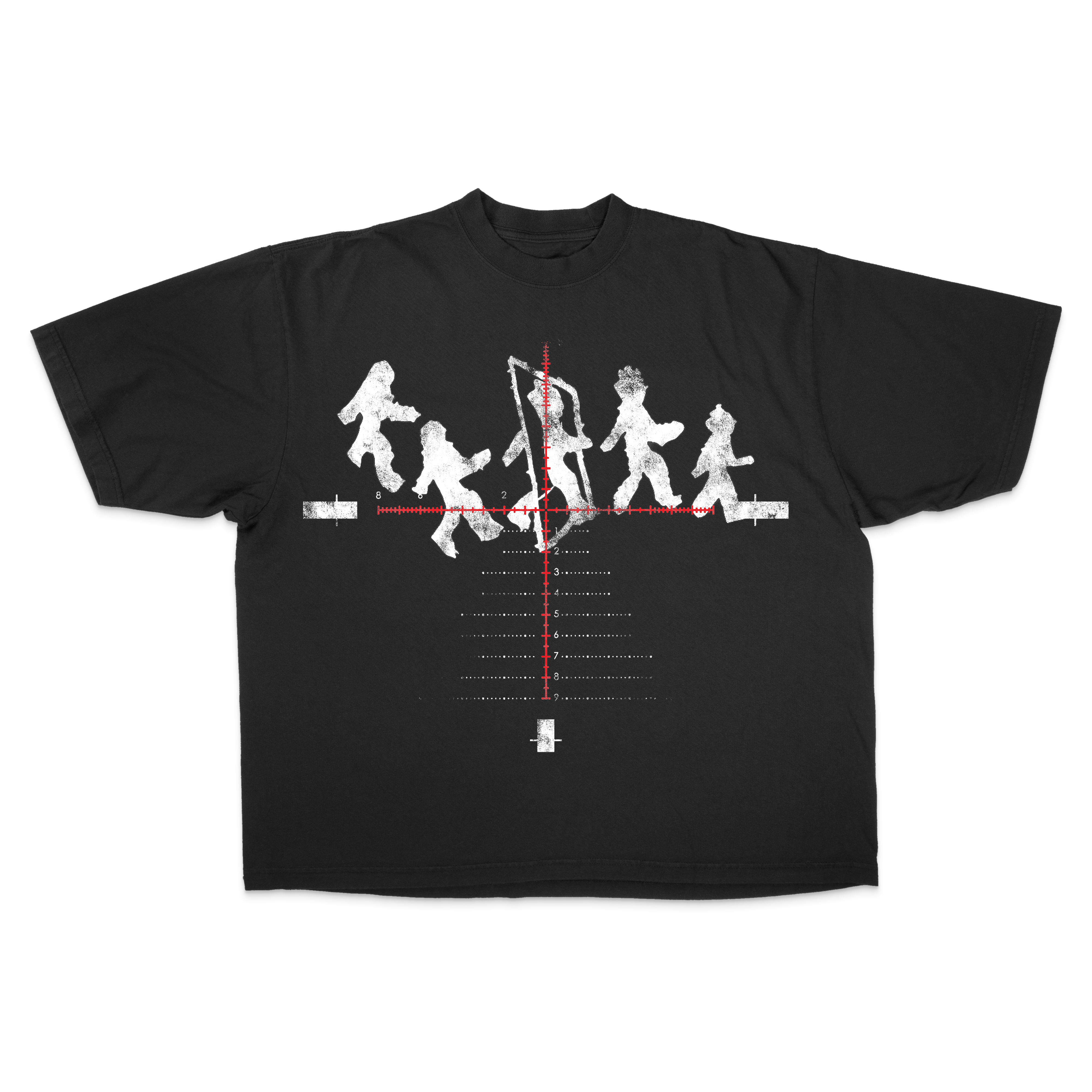 Crosshair Drop Shoulder Tee