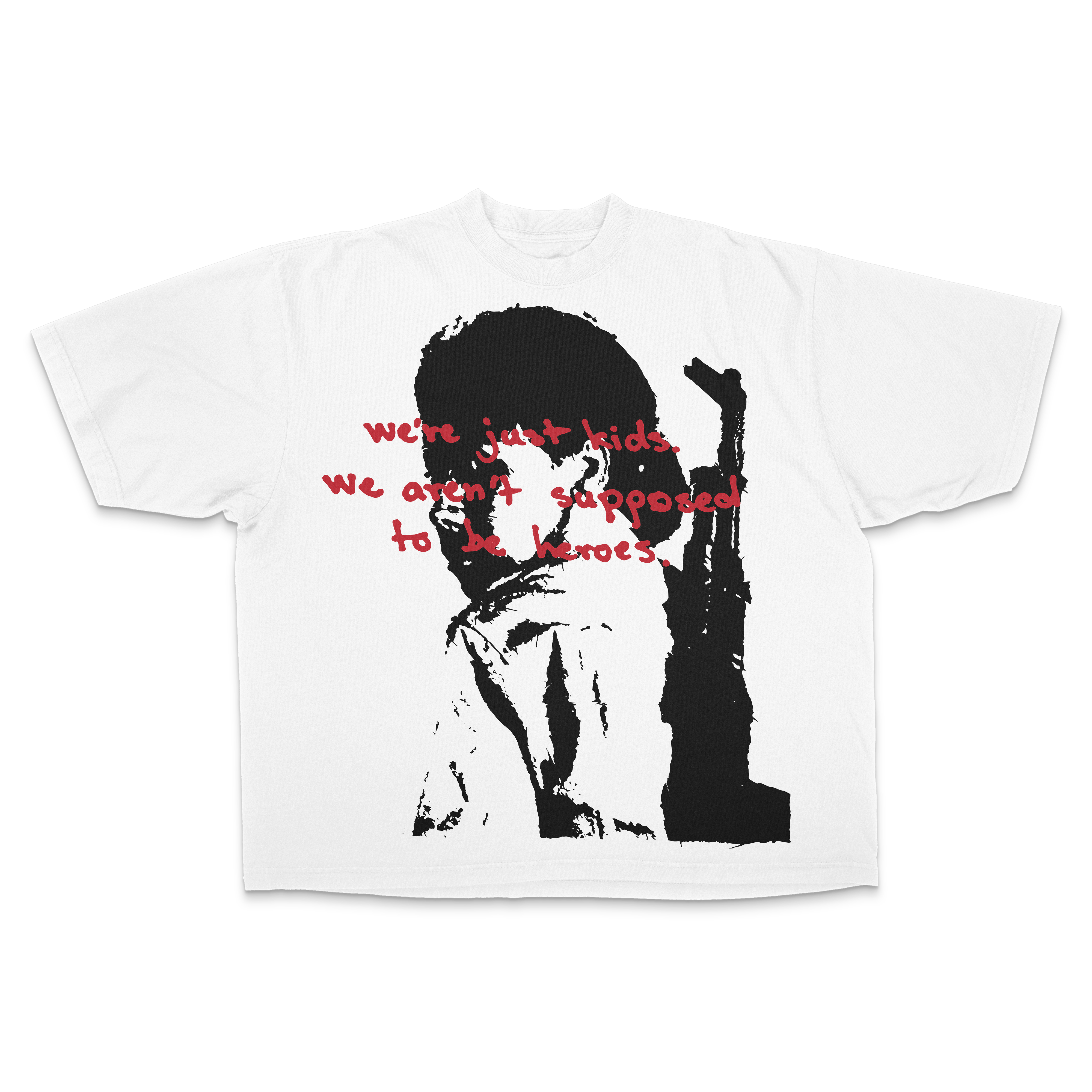 Kids At War Drop Shoulder Tee