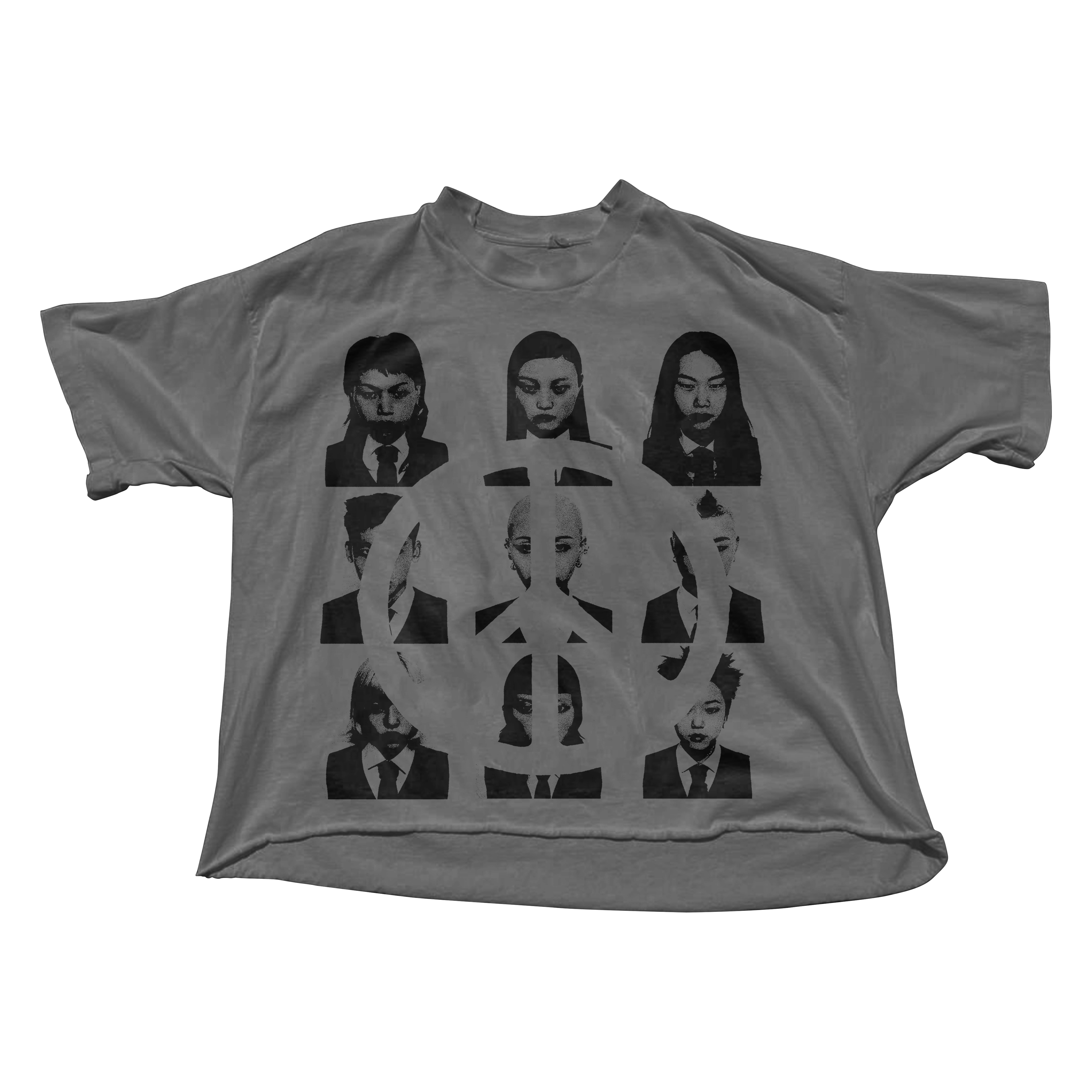 Faces Cropped Tee