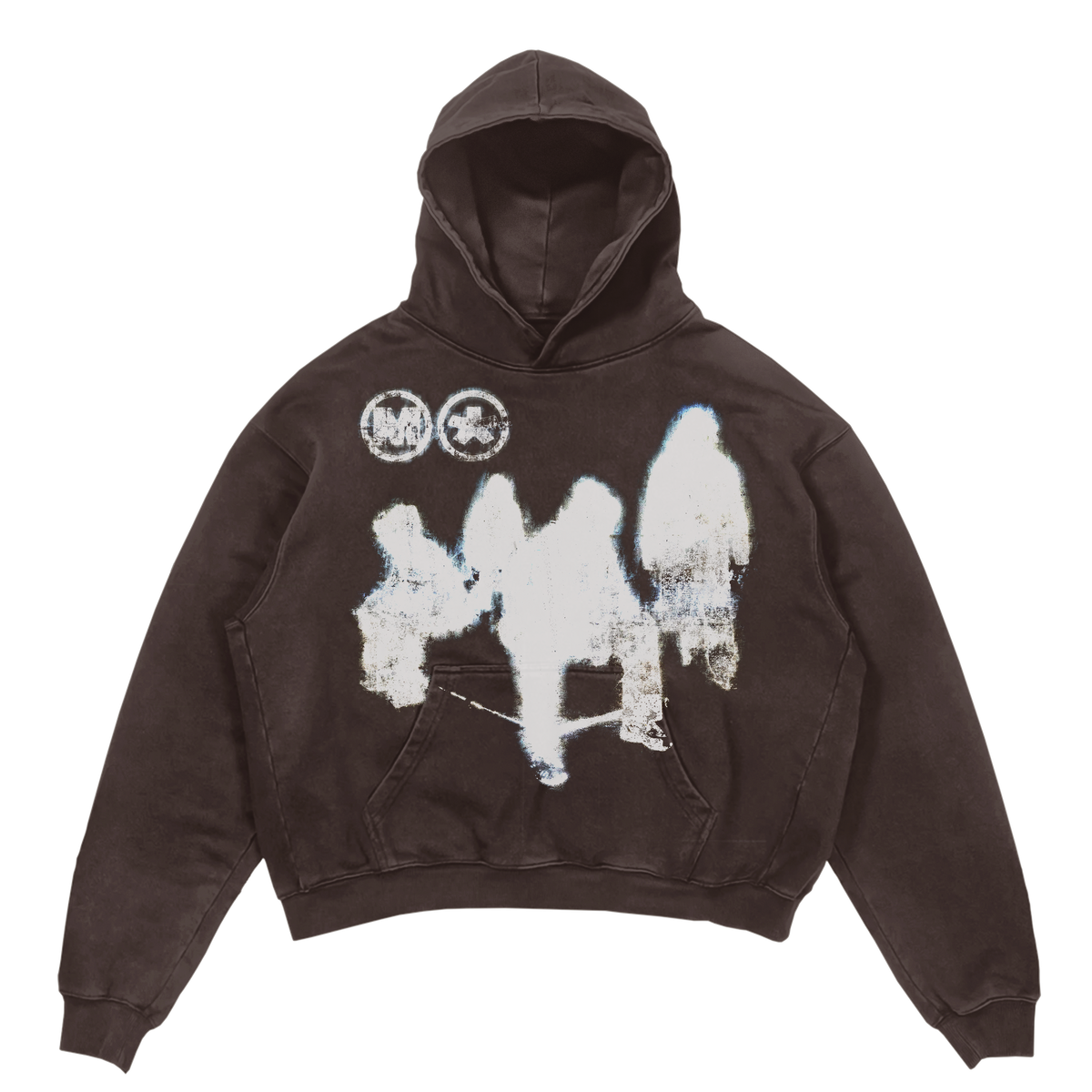Afterimage Hoodie - Brown
