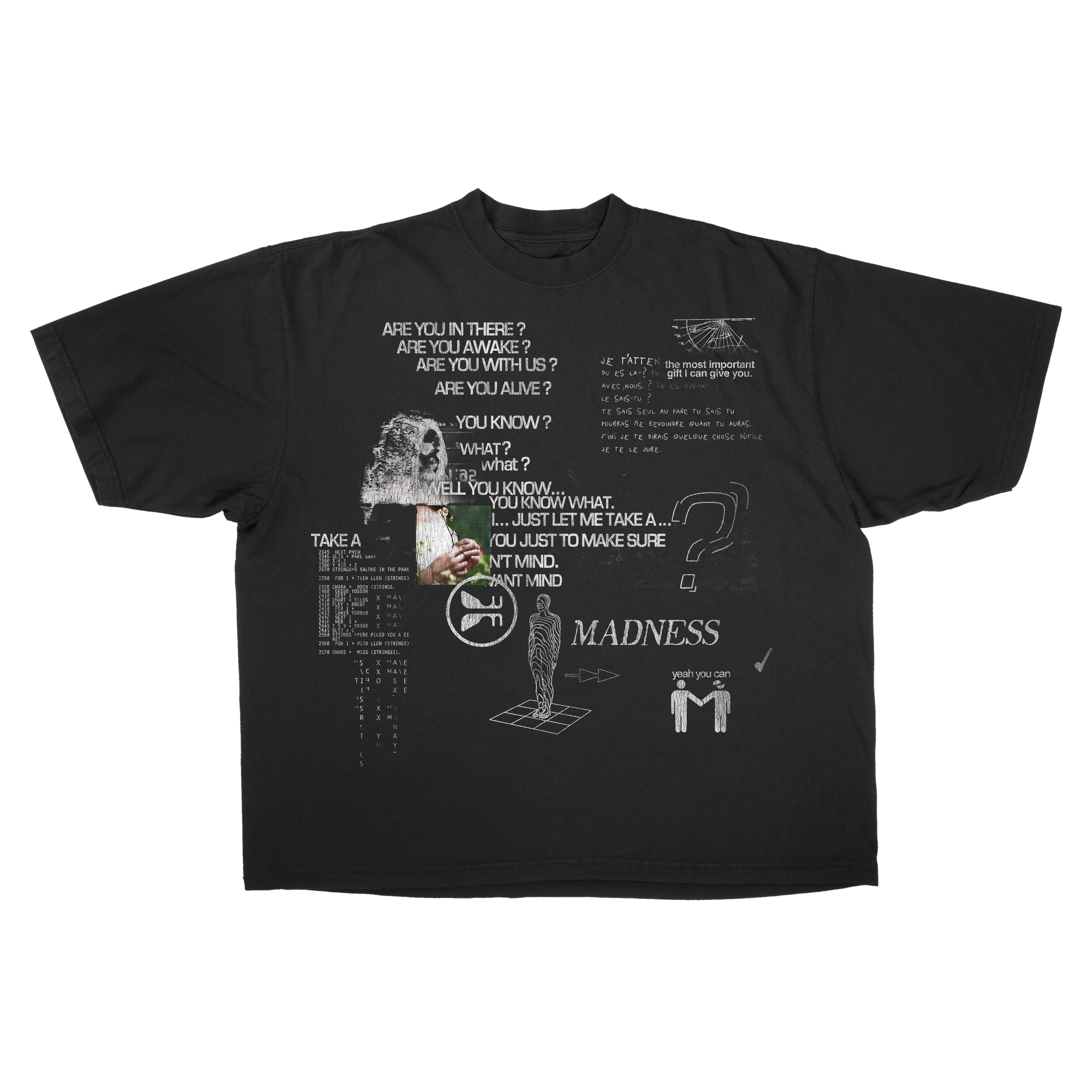 Awake Drop Tee - Black