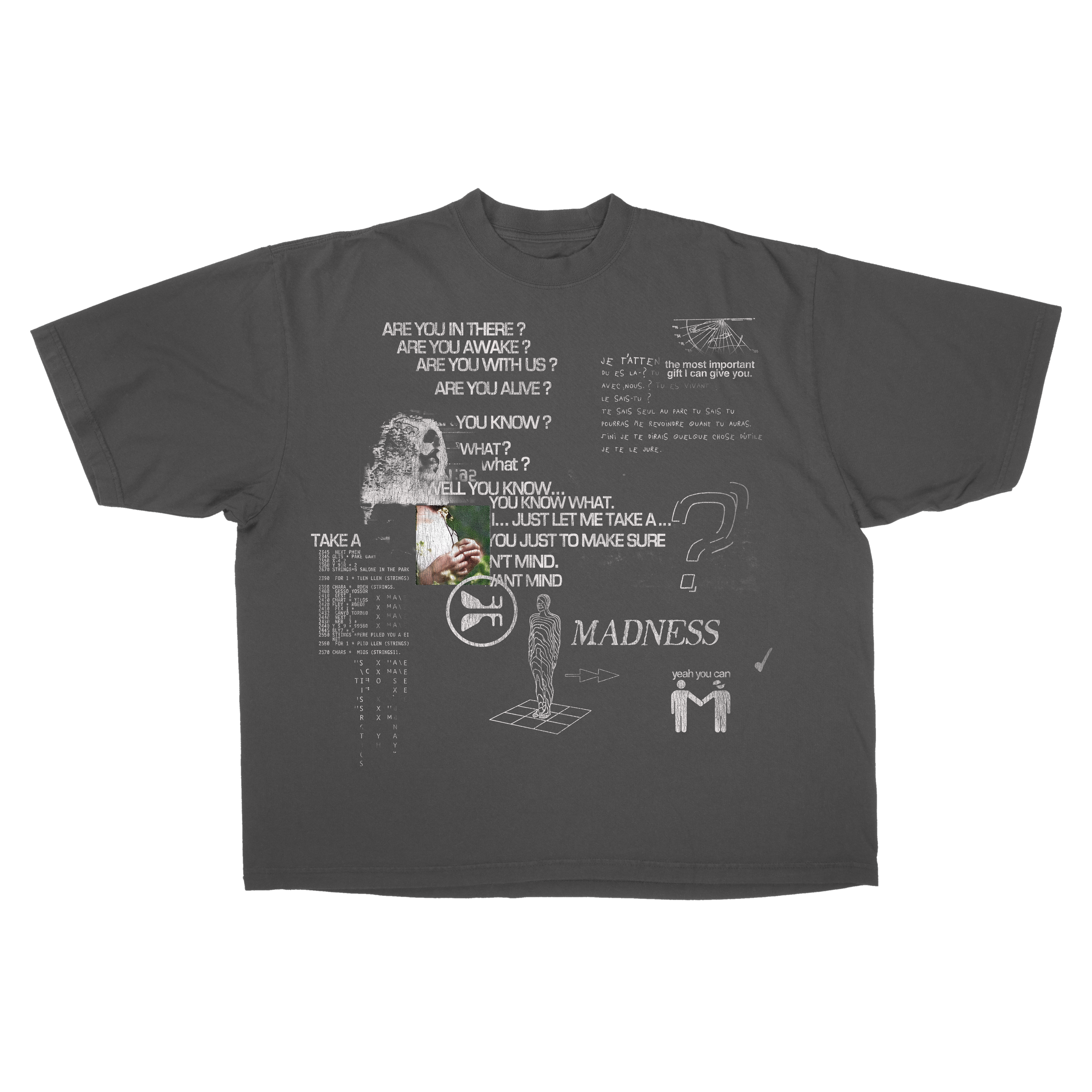 Awake Drop Tee - Grey