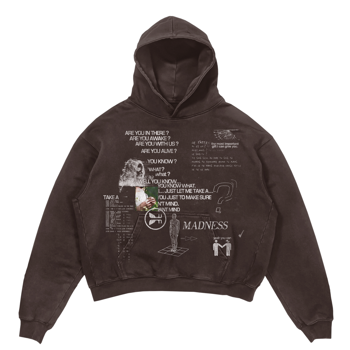 Awake Hoodie - Brown