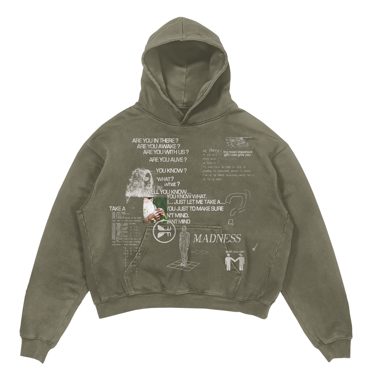 Awake Hoodie - Olive
