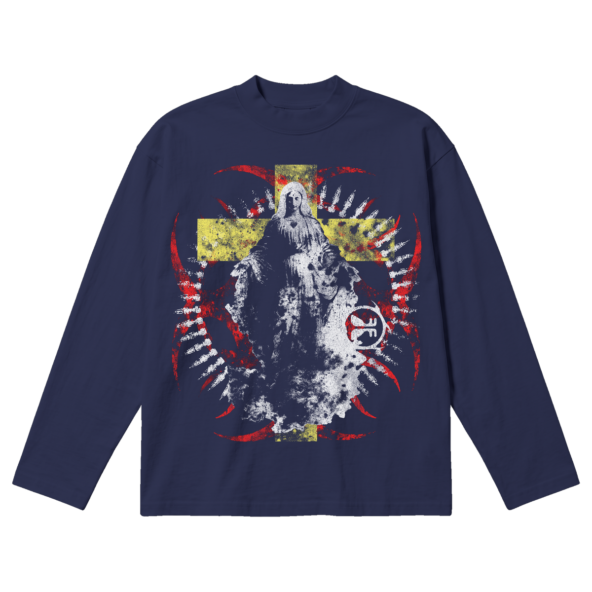 Worship Baggy L/S Tee - Blue