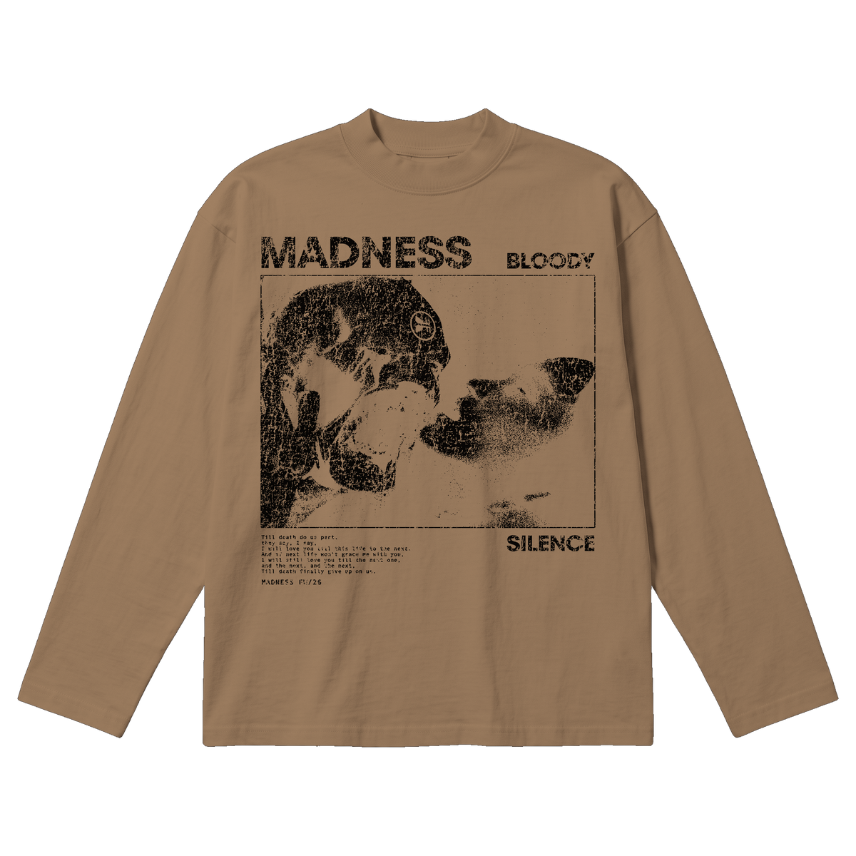 Devour Baggy L/S Tee - Latte