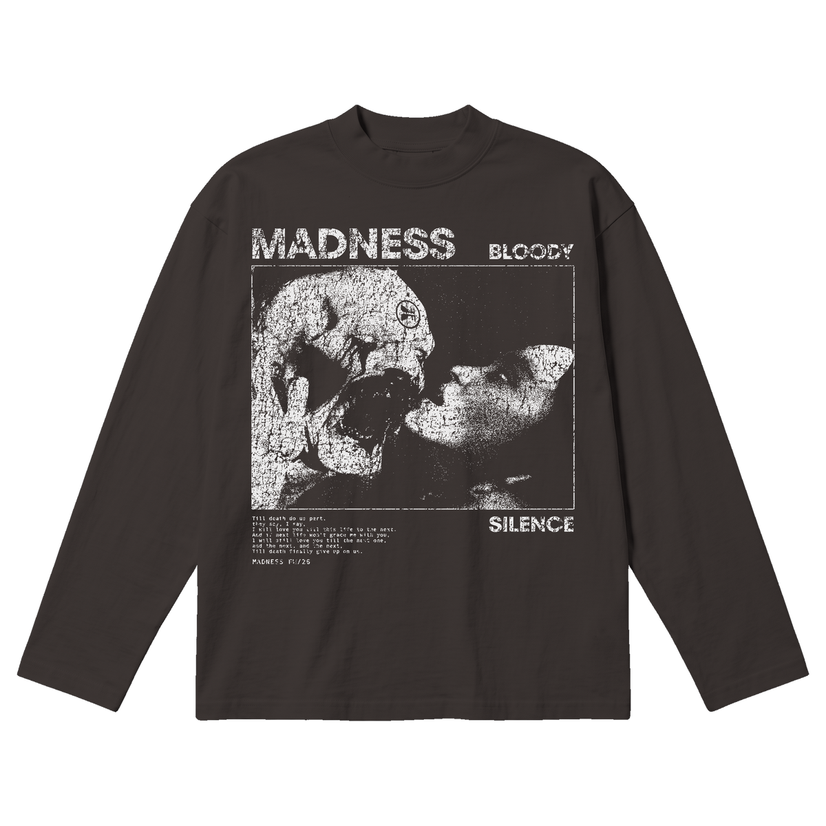 Devour Baggy L/S Tee - Off Black